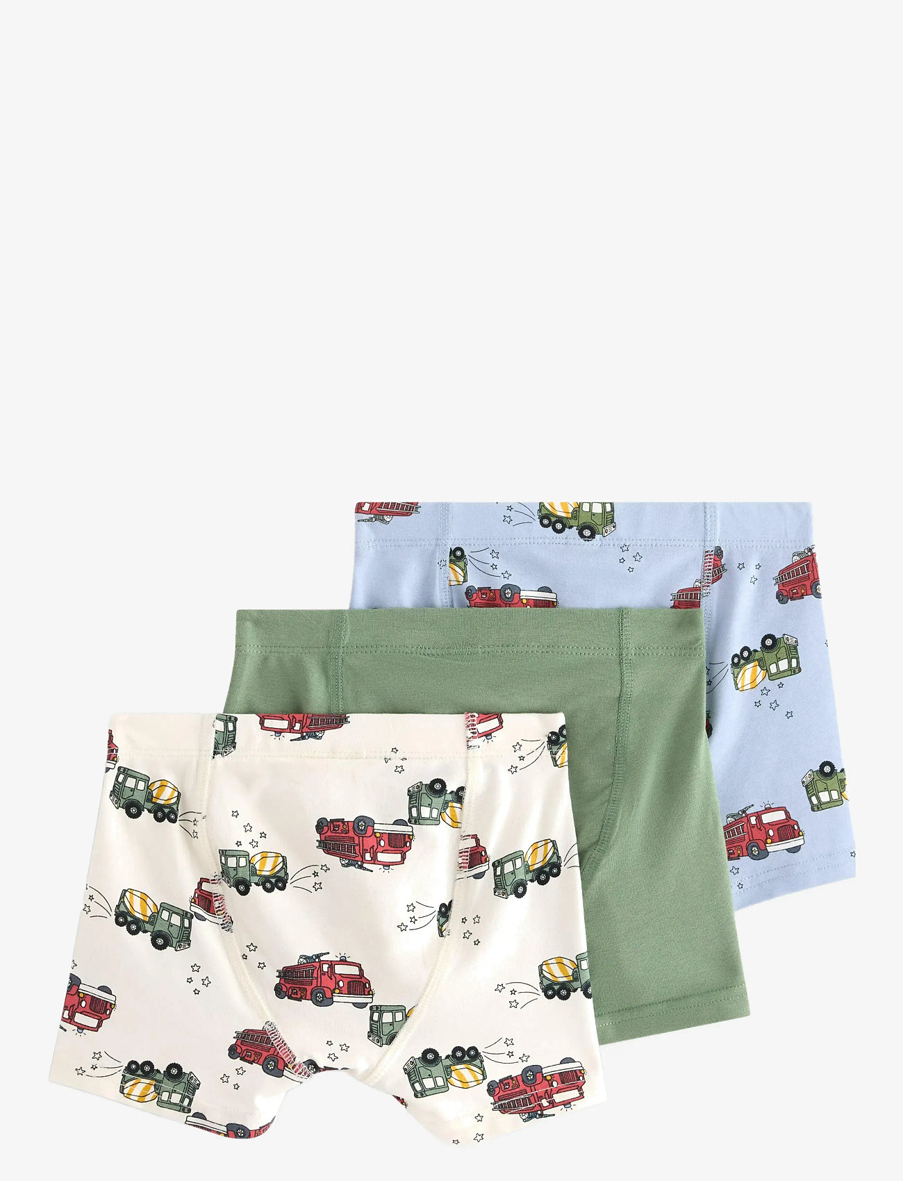 Lindex - 3-pack boxer shorts - püksid - white - 1