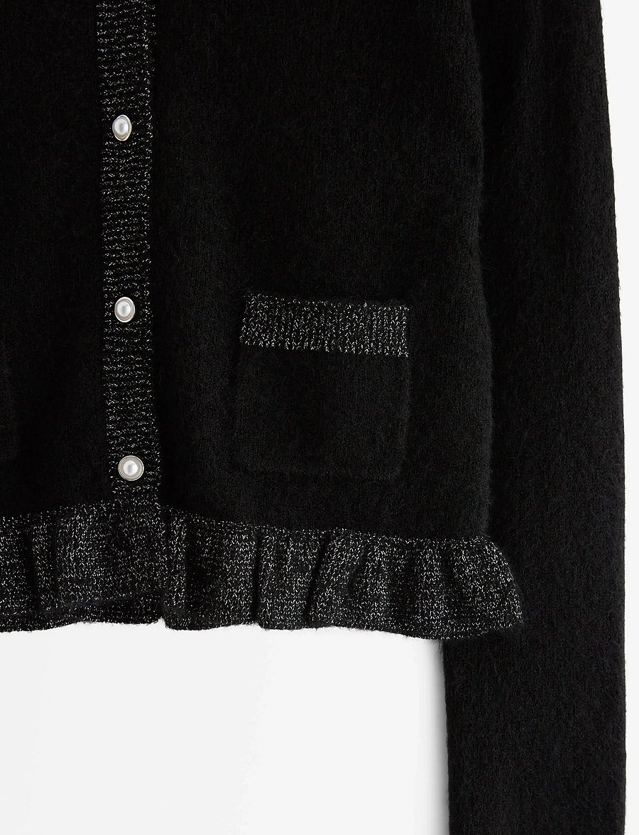 Lindex - Cardigan - gilets - black - 5