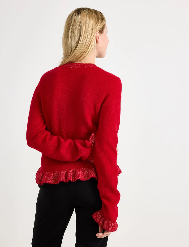 Lindex - Cardigan - gilets - dark red - 3