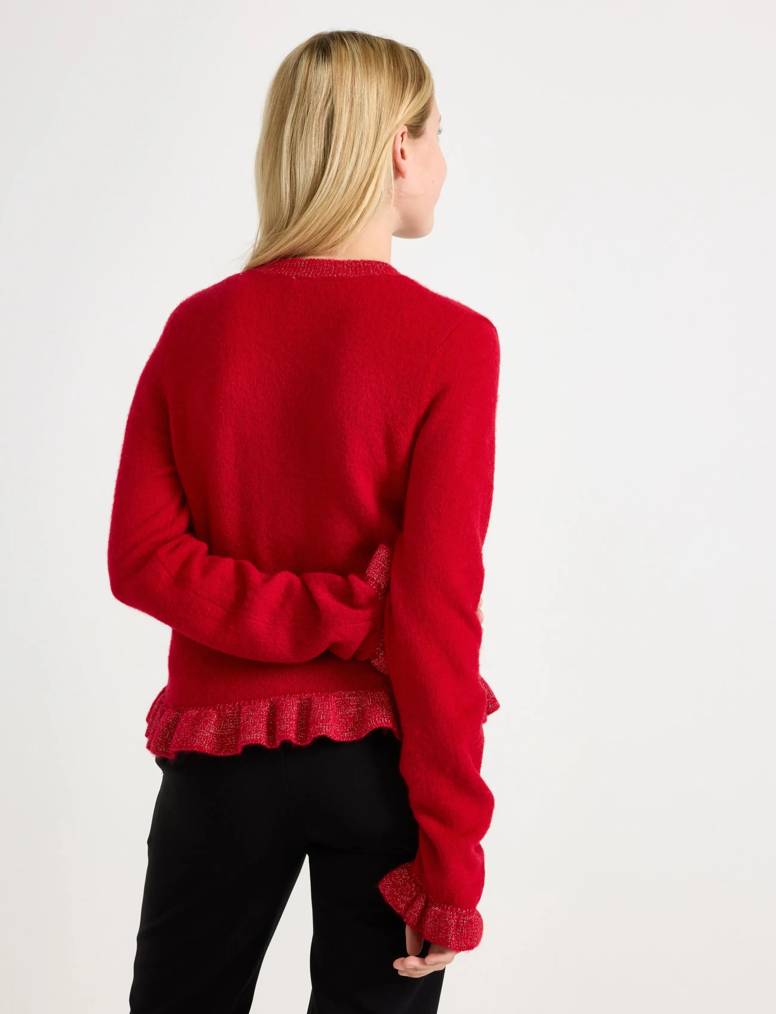 Lindex - Cardigan - cardigans - dark red - 3