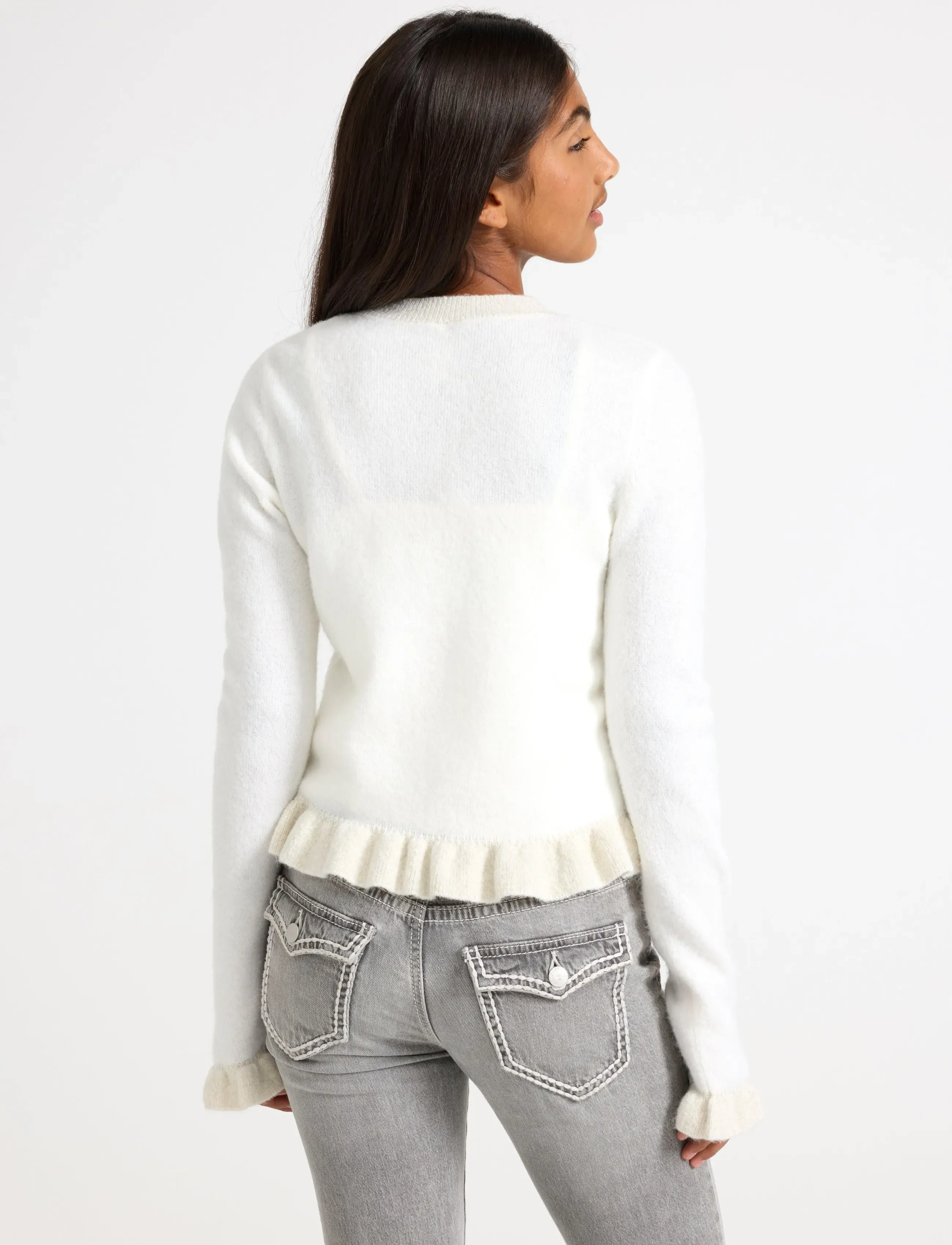Lindex - Cardigan - cardigans - off white - 3