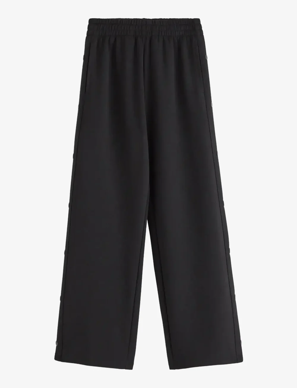 Lindex - Jersey bukser - sportinės kelnės - black - 0