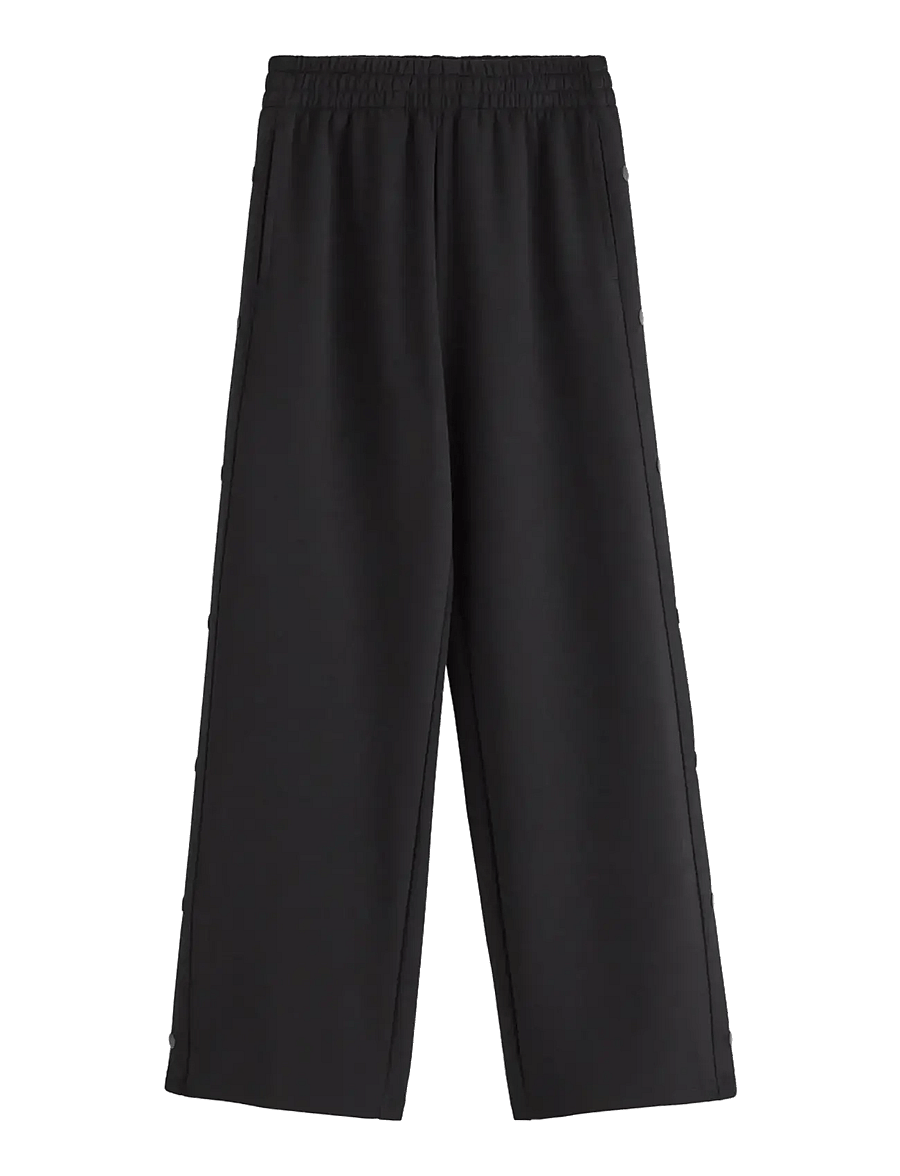 Lindex - Trikåbyxor - jogginghosen - black - 1