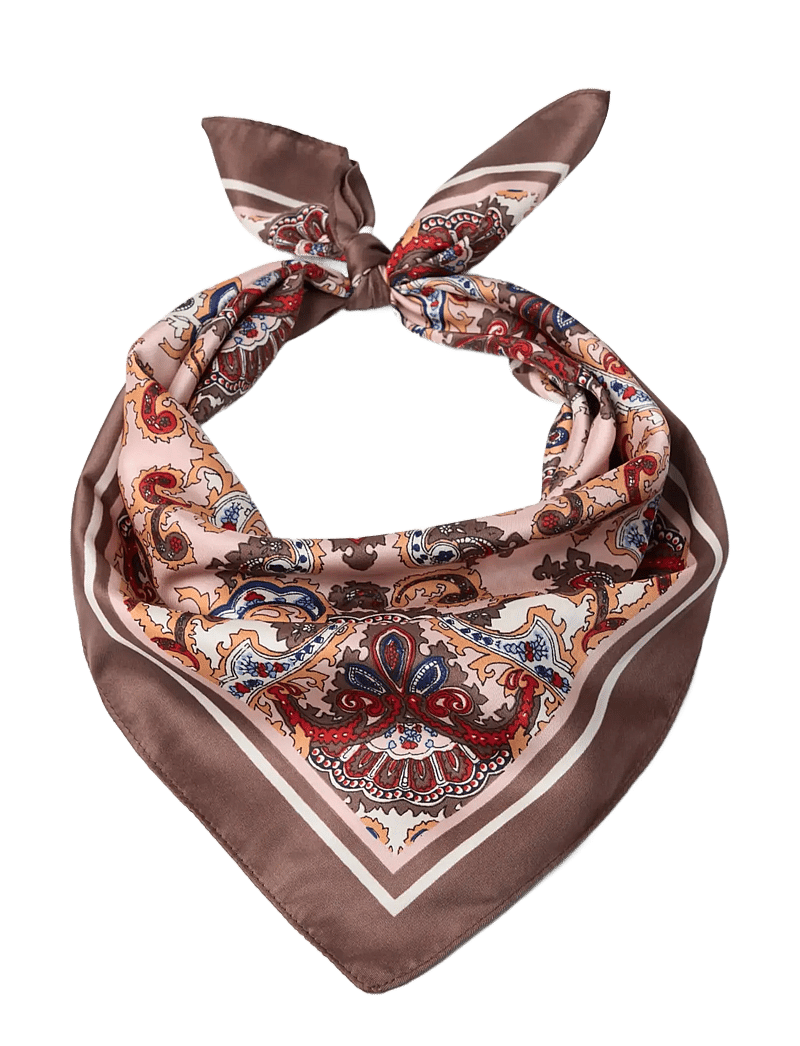 Lindex - Scarf paisley Lily - tynde tørklæder - light pink - 0