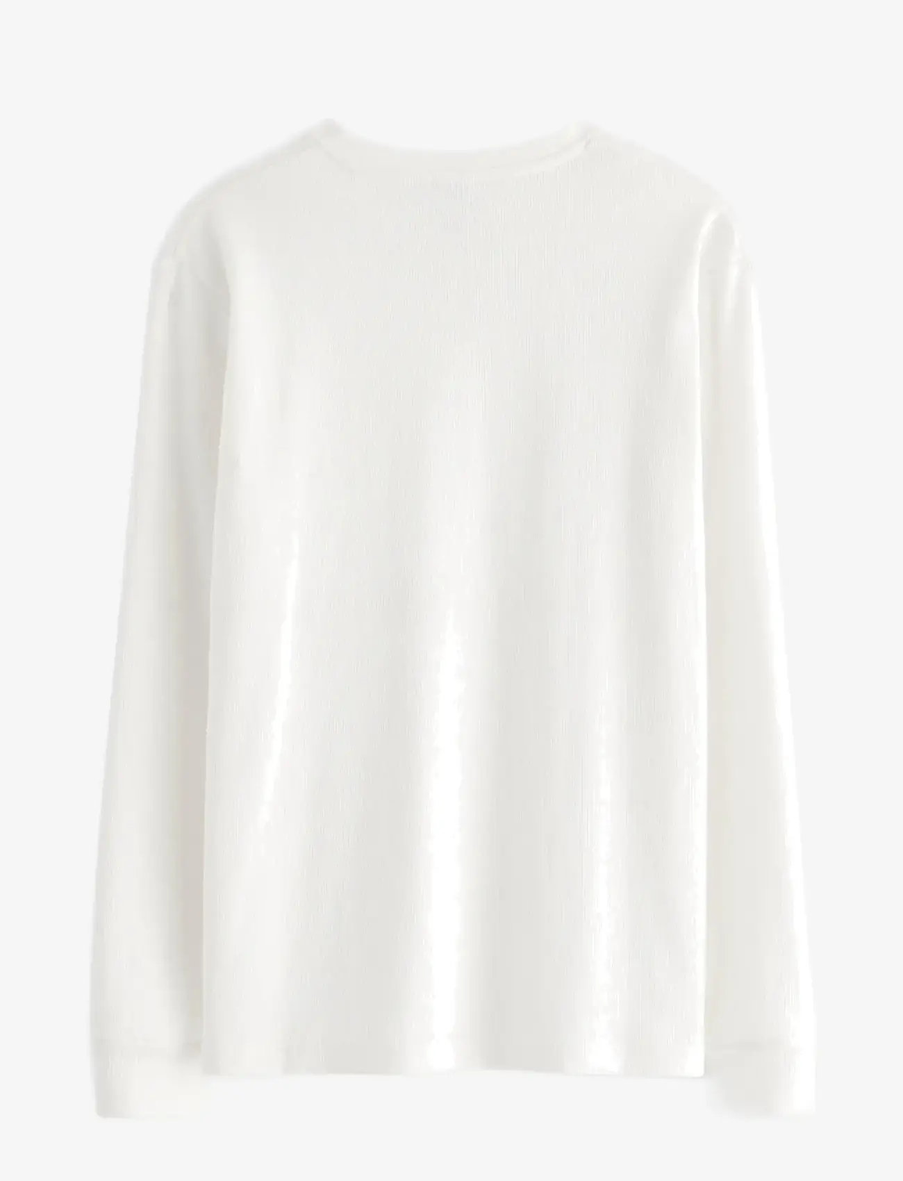Lindex - Top LS Henley - long-sleeved t-shirts - off white - 2