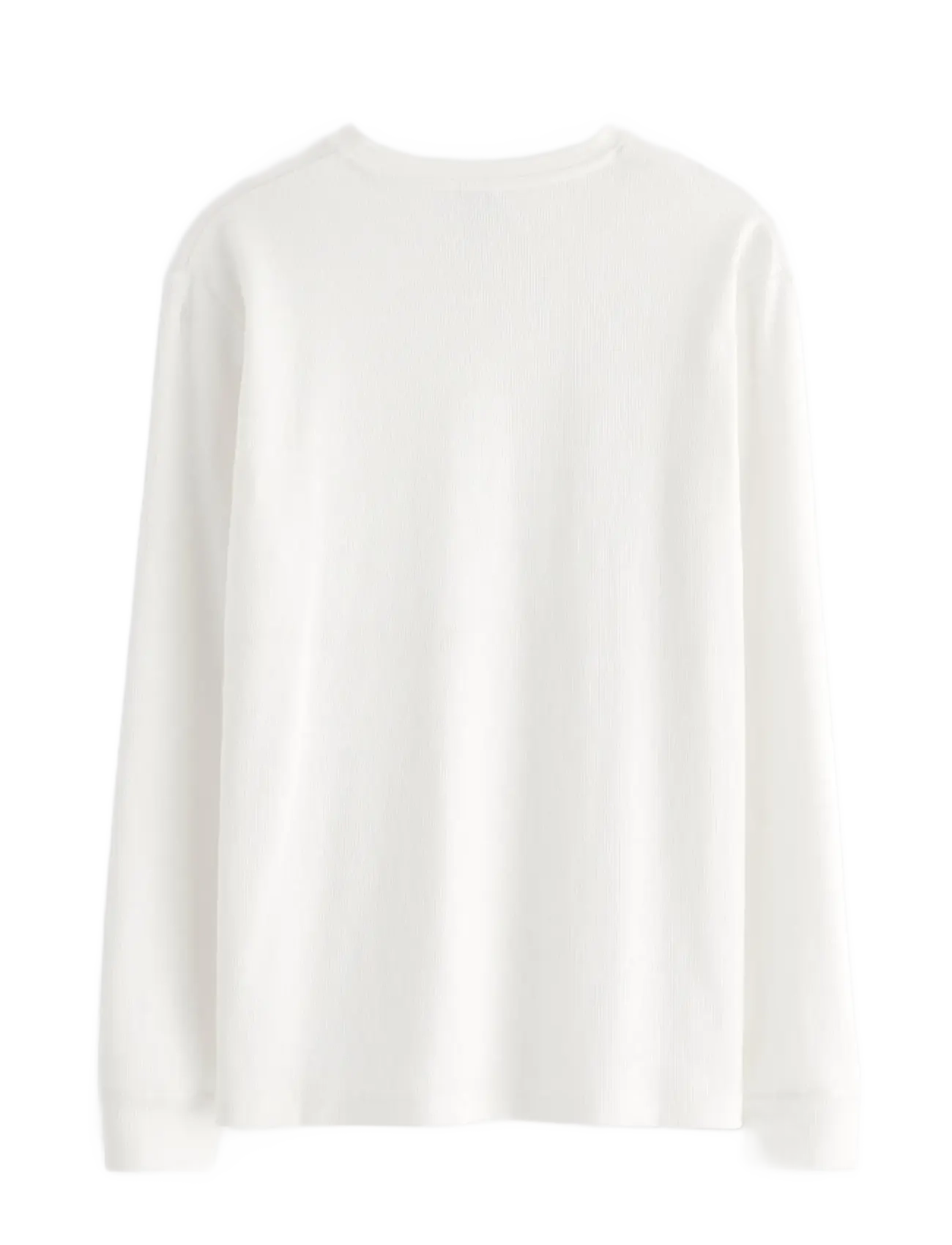 Lindex - Top LS Henley - laagste prijzen - off white - 2