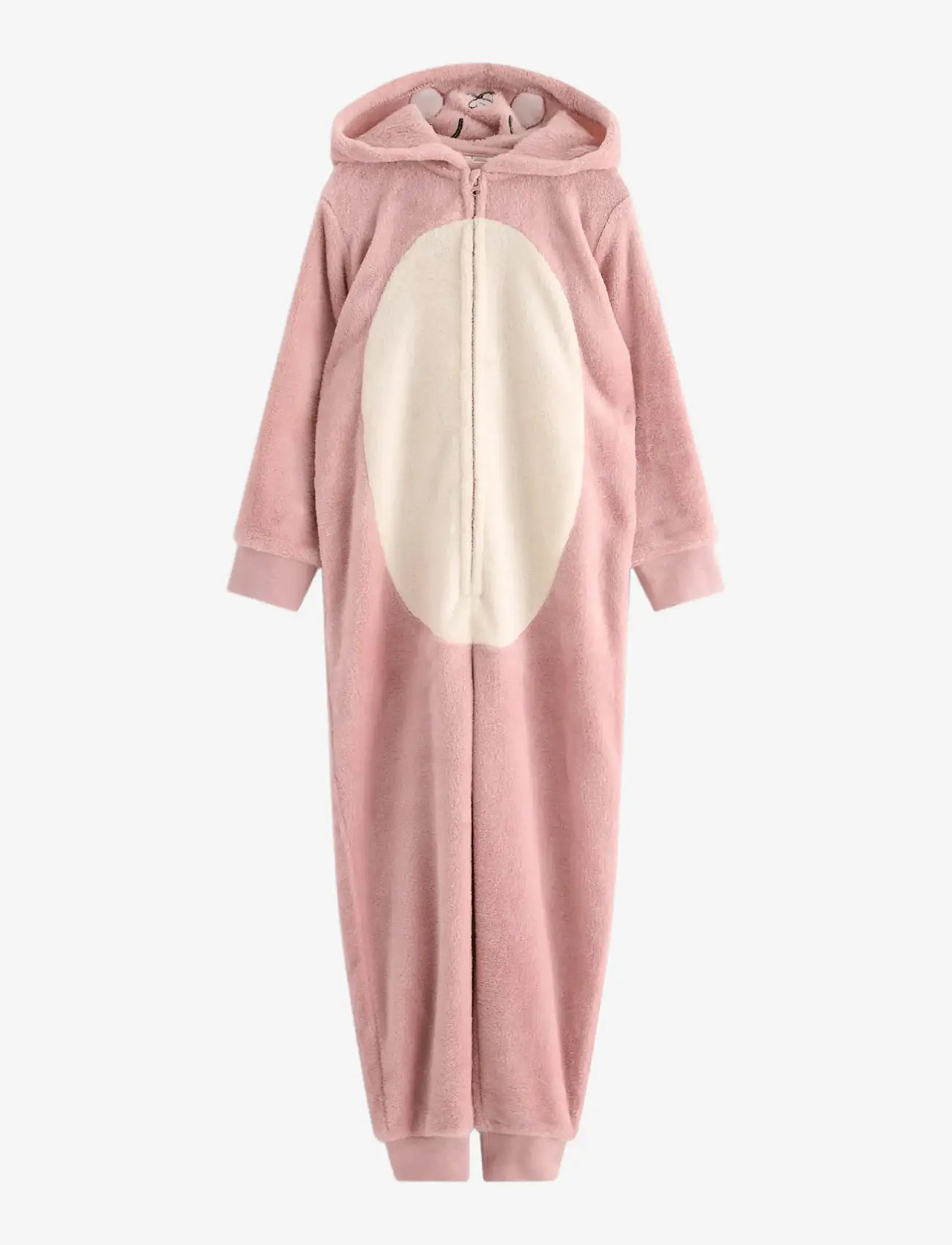 Lindex - Pajama onesies animal small - magamiskombinesoonid - dusty pink - 1