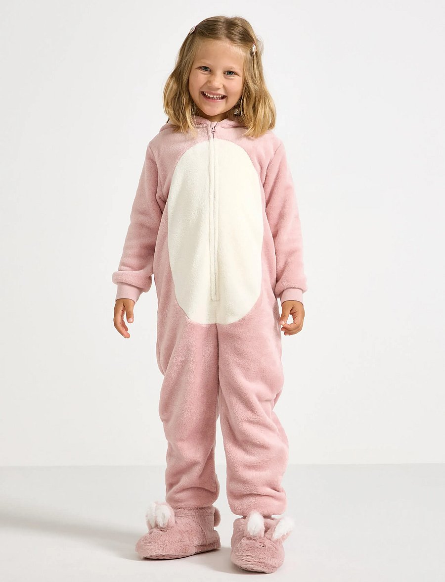 Lindex - Onesie - pidžaama-kombinesoonid - dusty pink - 0