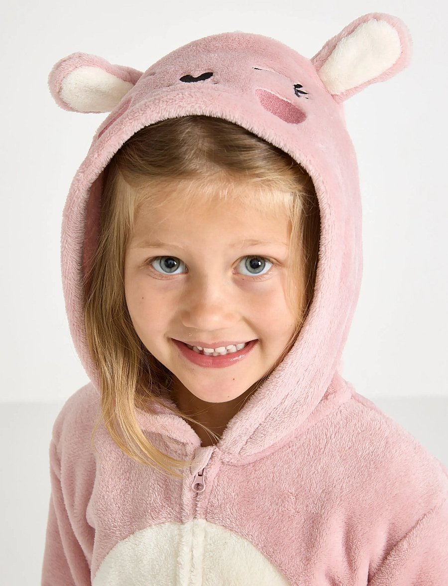 Lindex - Onesie - pidžaama-kombinesoonid - dusty pink - 4