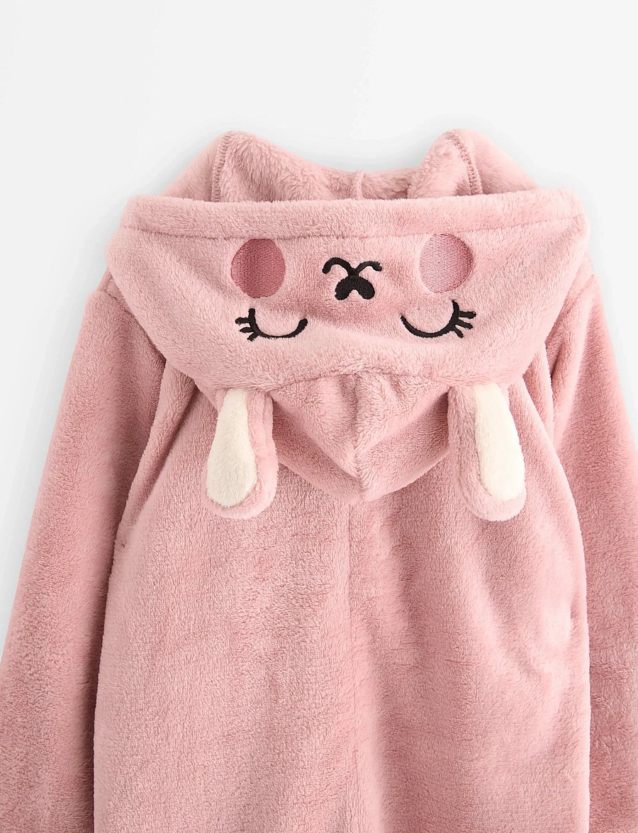 Lindex - Onesie - pidžaama-kombinesoonid - dusty pink - 5
