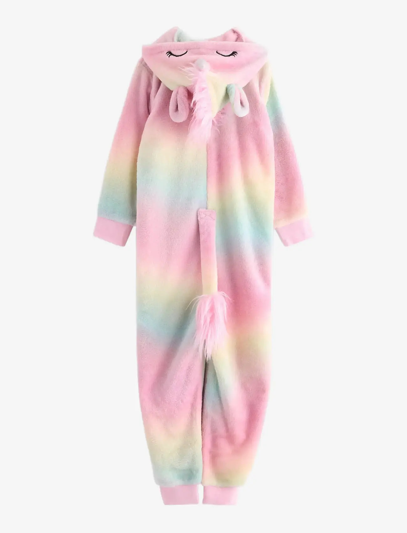 Lindex - Pajama onesies animal small - schlafoveralls - light pink - 2