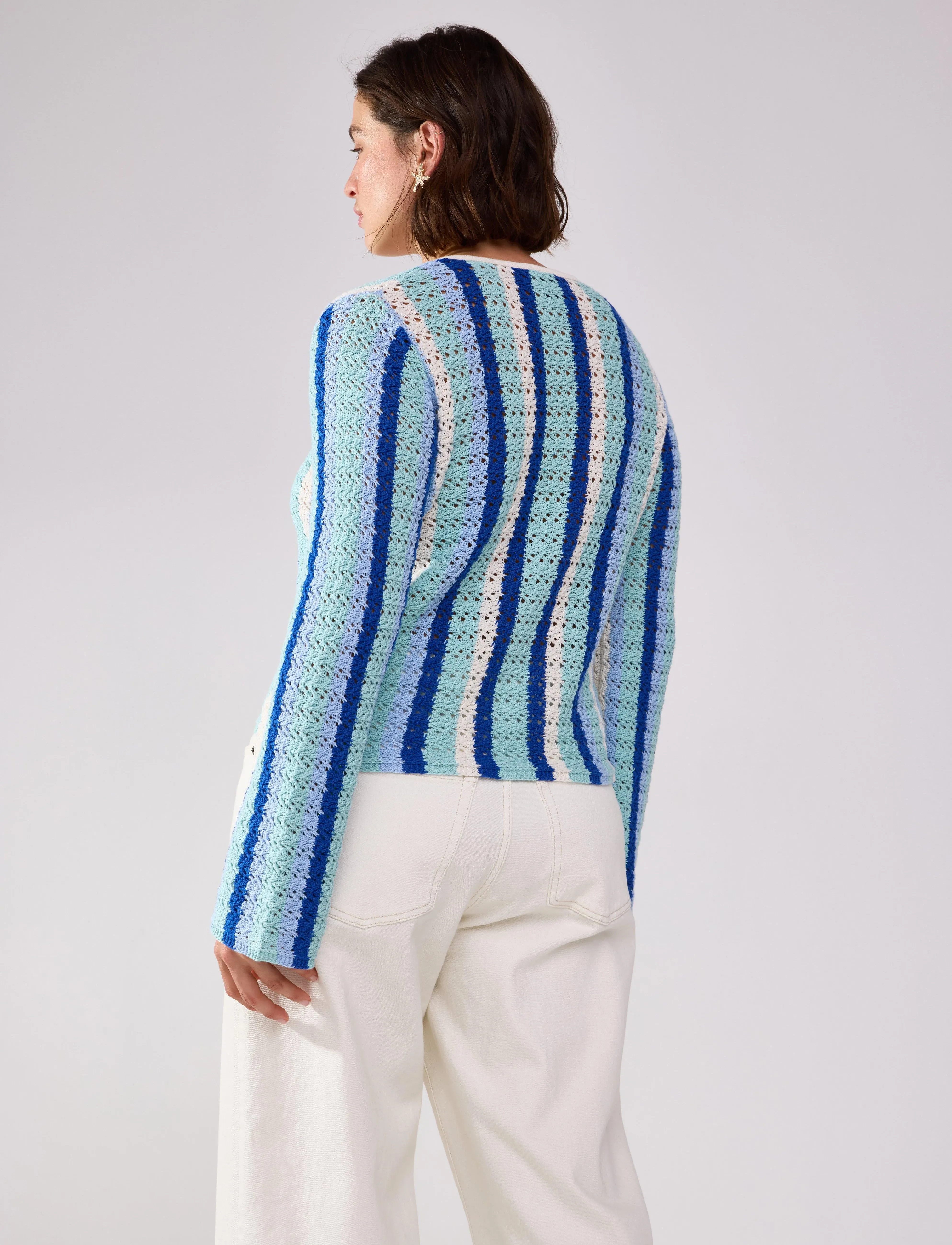 Lindex - Cardigan Celine - turqoise - 3