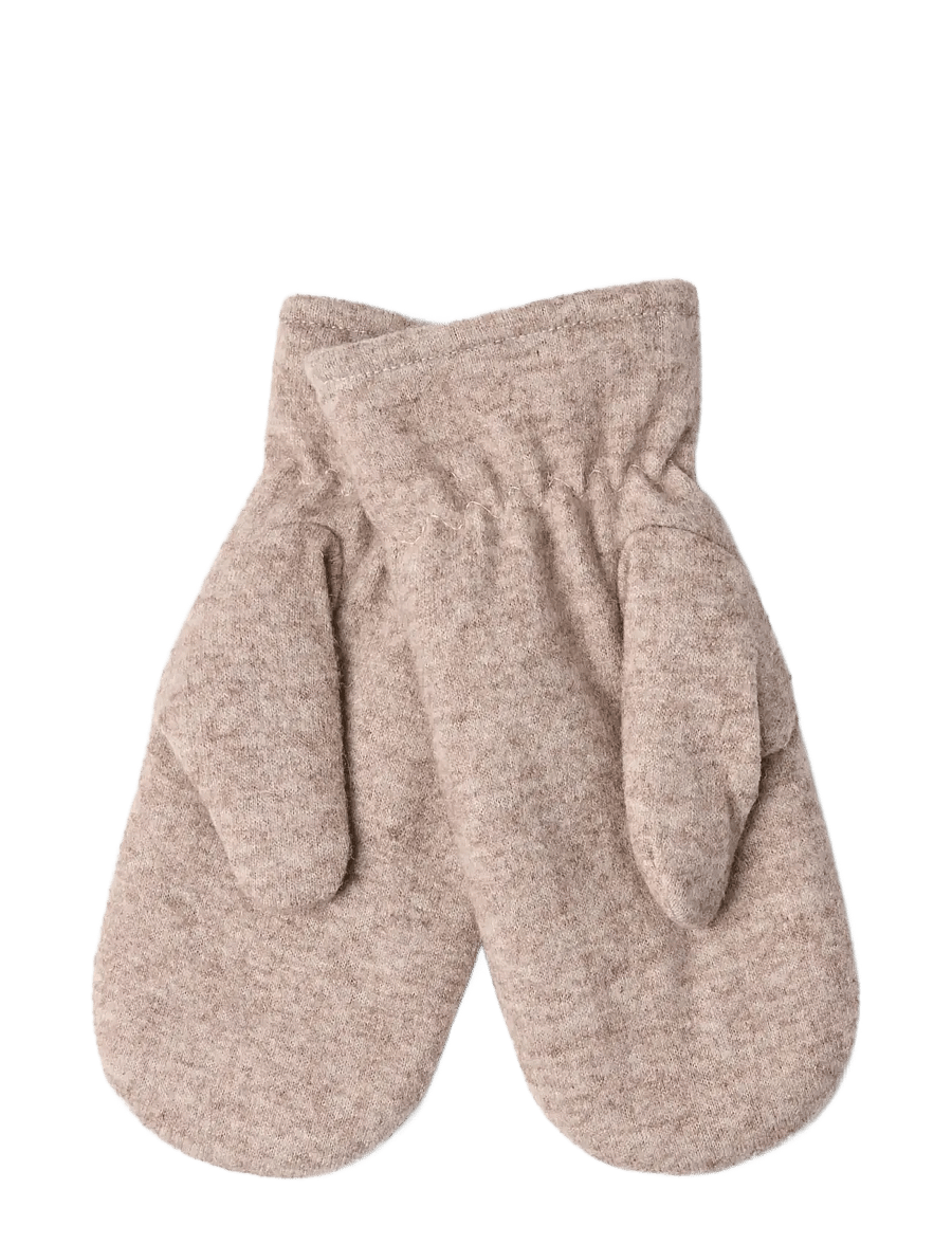 Lindex - Mitten Ullis - mittens - light brown melange - 0