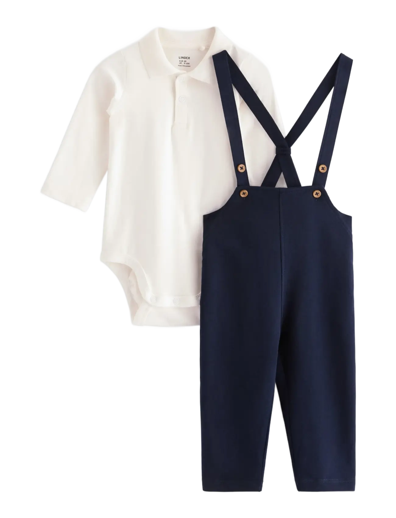 Set - body och hÃ¤ngselbyxor - DARK NAVY