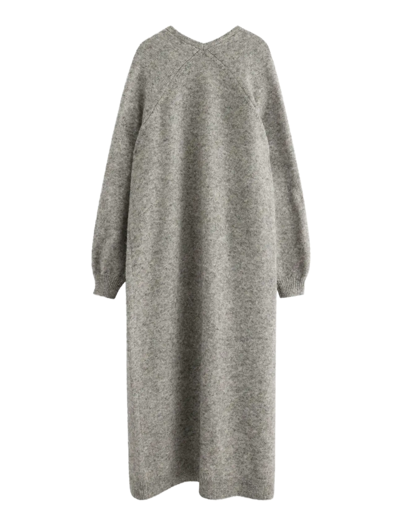 Lindex - Knitted long cardigan - grey melange - 2