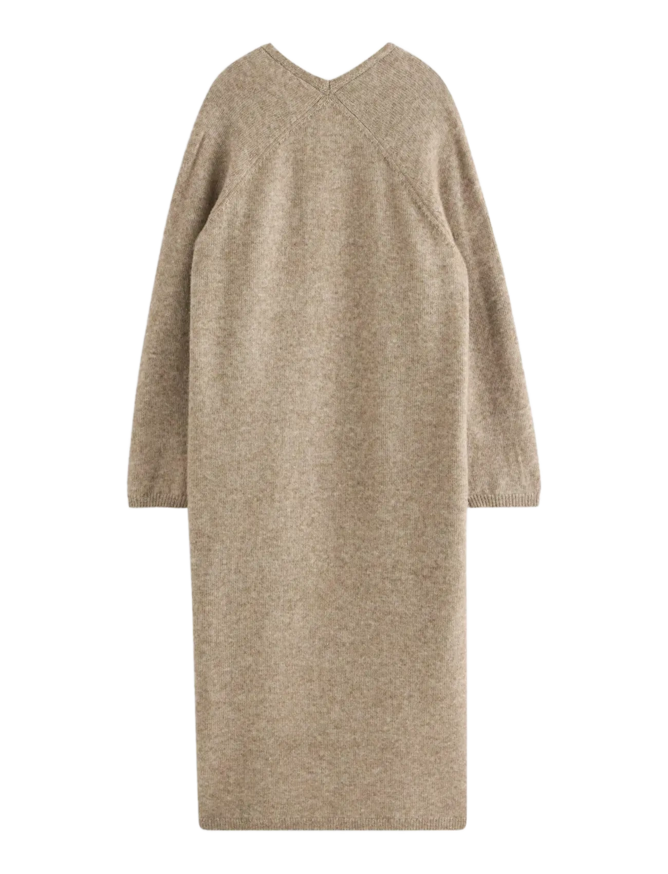 Lindex - Knitted long cardigan - koftor - light dusty brown - 2