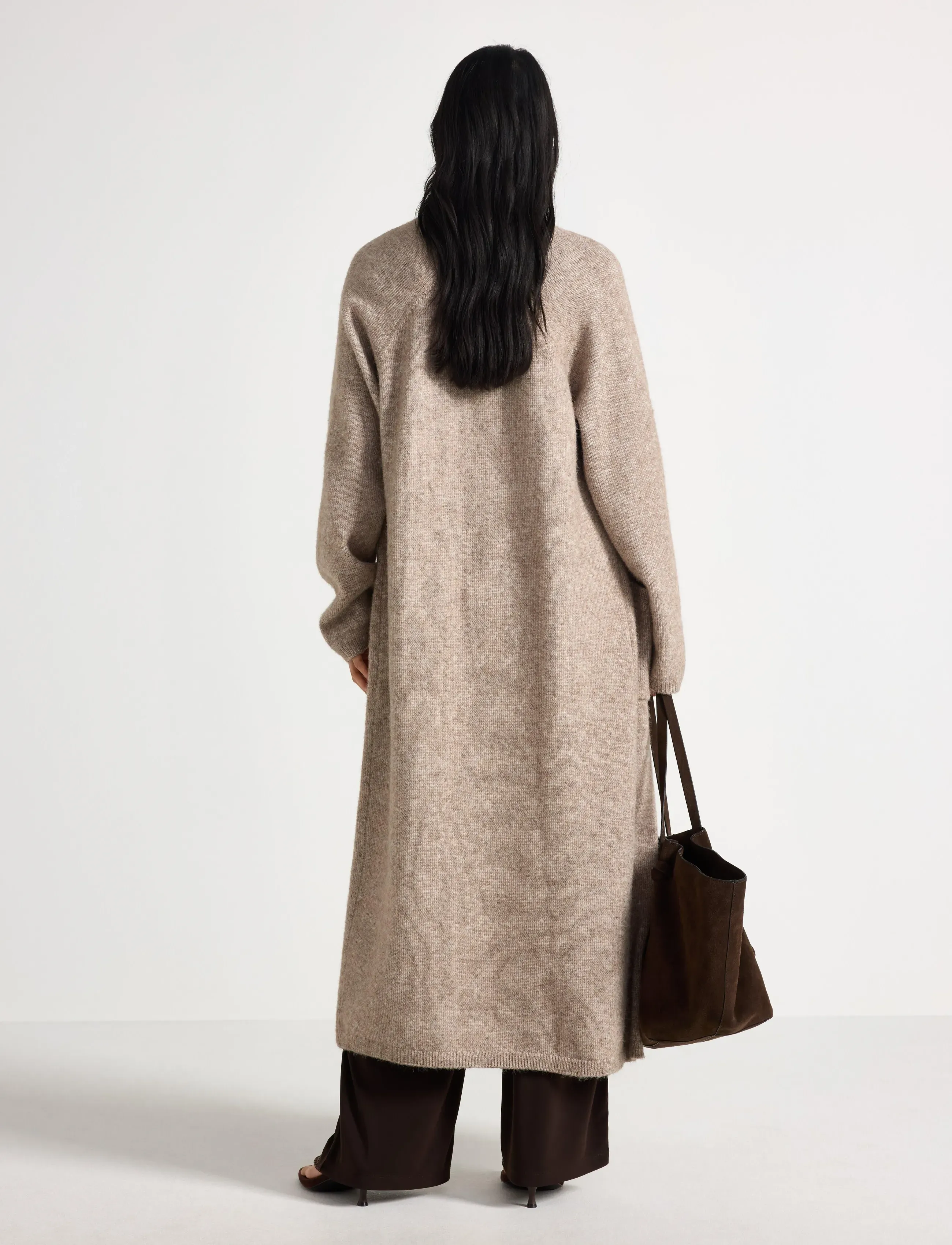Knitted Long Cardigan 2