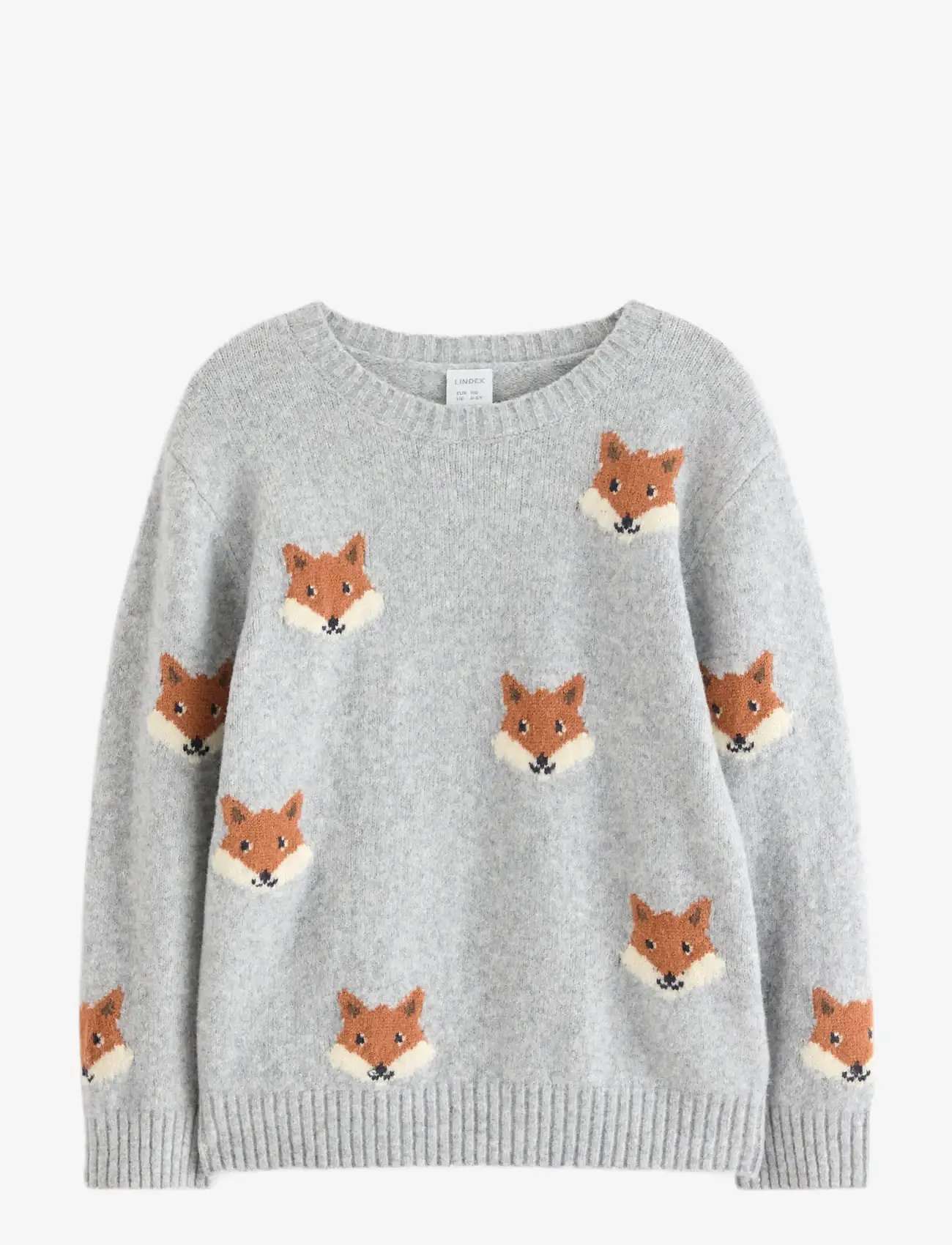 Lindex - Strikket trøje - stickade tröjor - light grey melange - 1