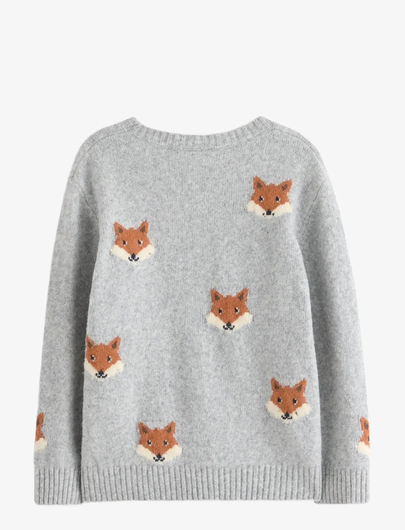 Lindex - Strikket trøje - stickade tröjor - light grey melange - 2