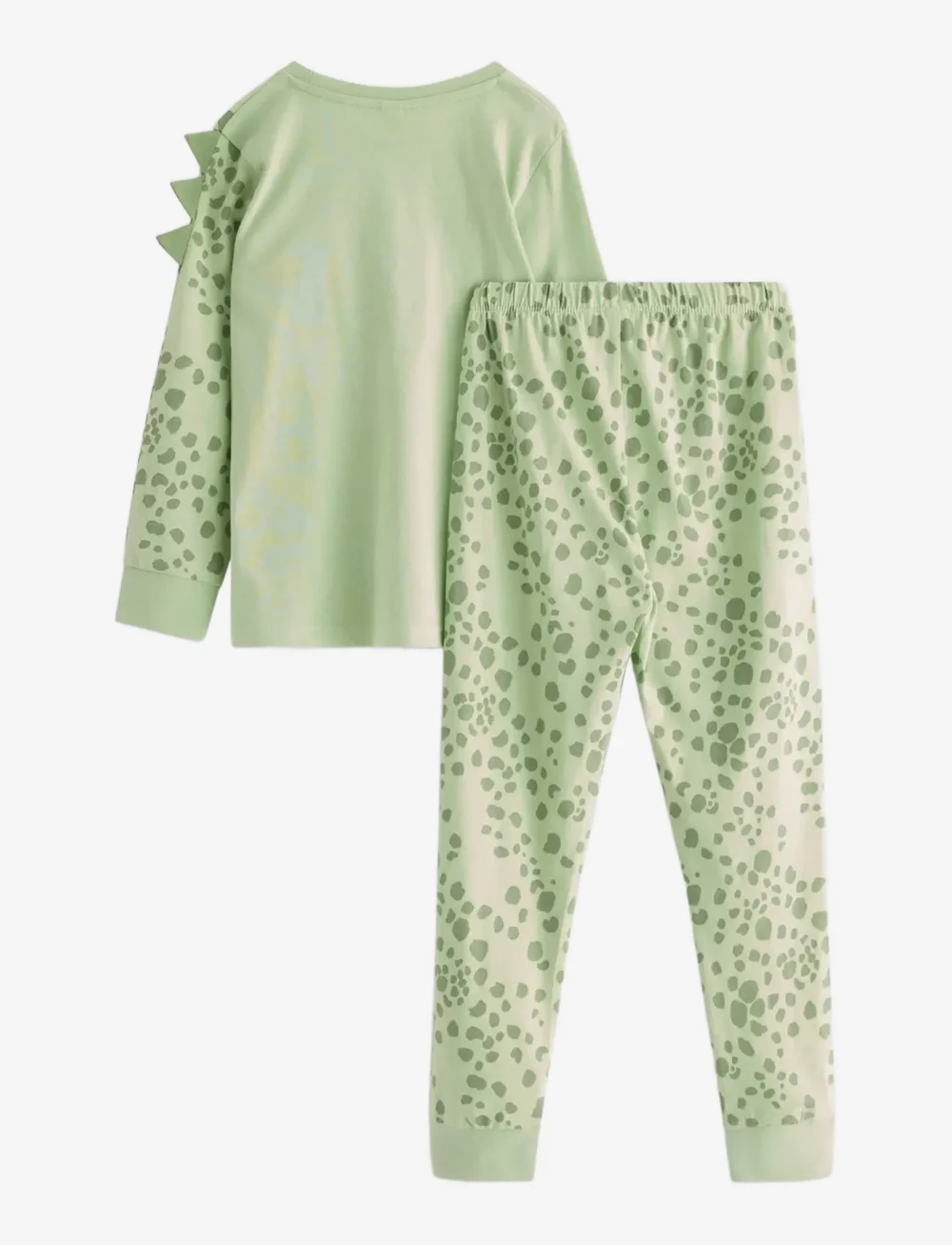 Lindex - Pyjamassæt - komplektid - light dusty green - 1