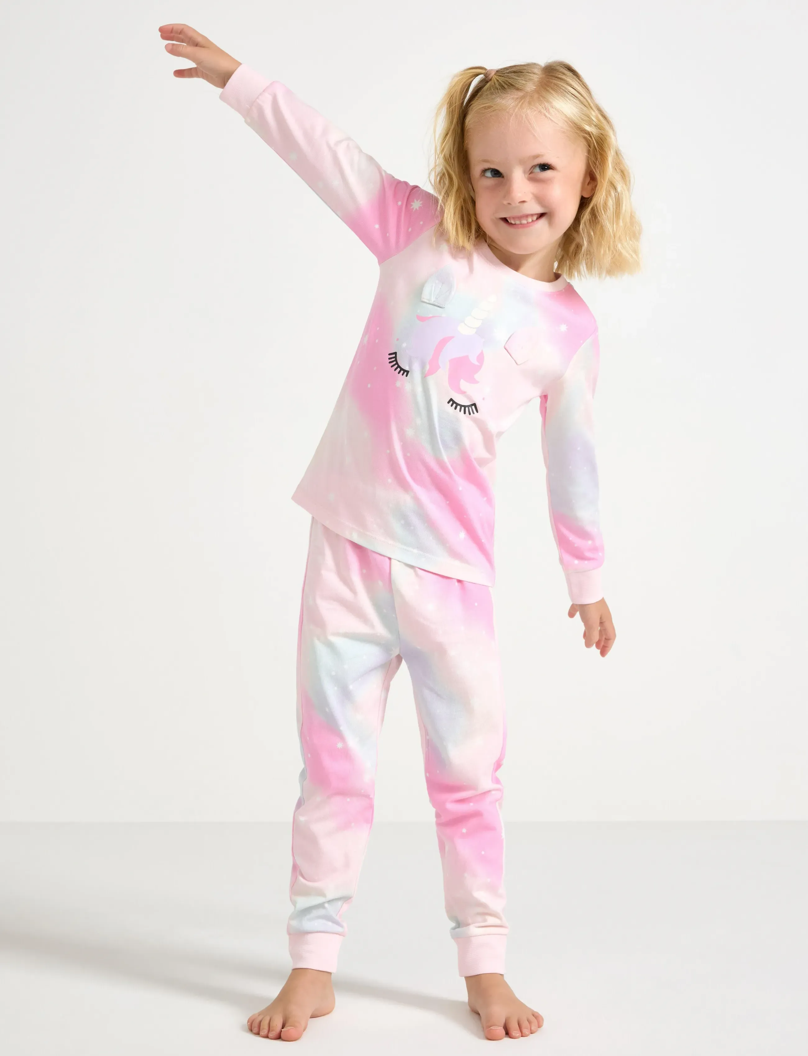 Lindex Pyjama Set, 92, Pyjamas, Rosa - Sets, Kinder