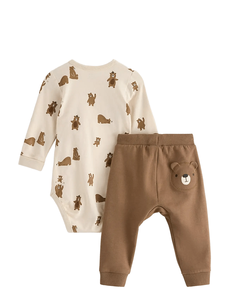 Lindex - Set Body trousers back focus - bodiga komplektid - light beige - 1