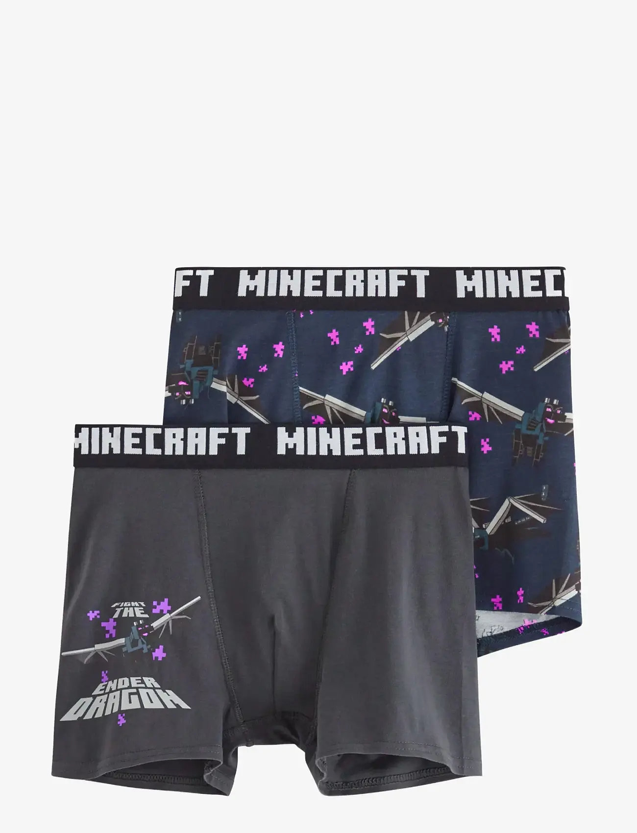 Lindex - Boxer 2p Minecraft - püksid - dark navy - 0