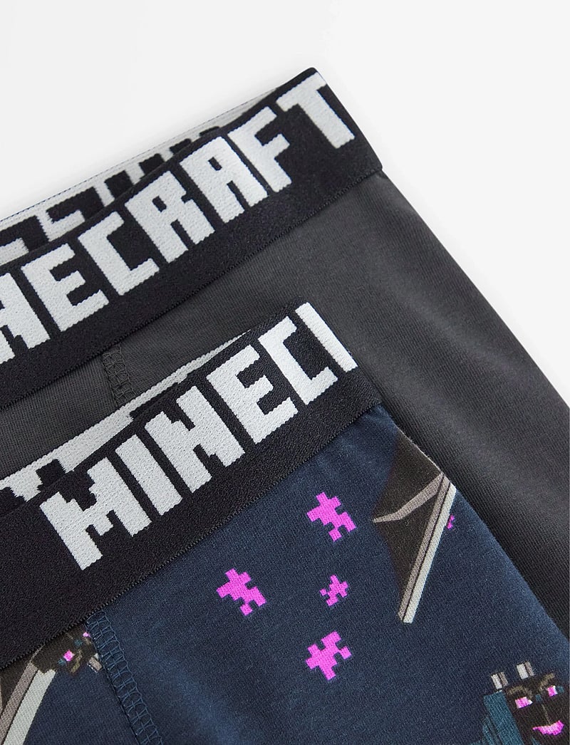 Lindex - Boxer 2p Minecraft - underbukser - dark navy - 2