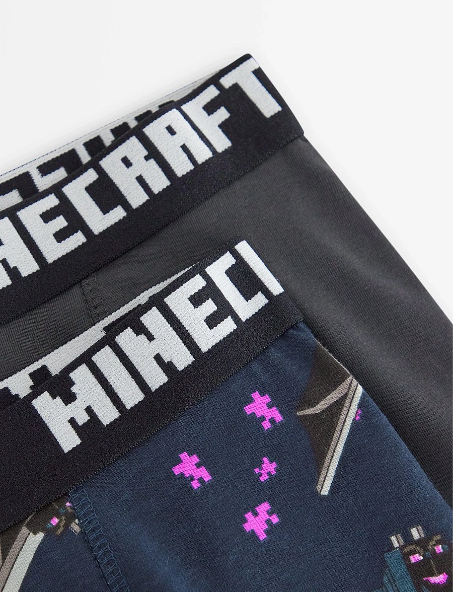Lindex - Boxer 2p Minecraft - unterhosen - dark navy - 2