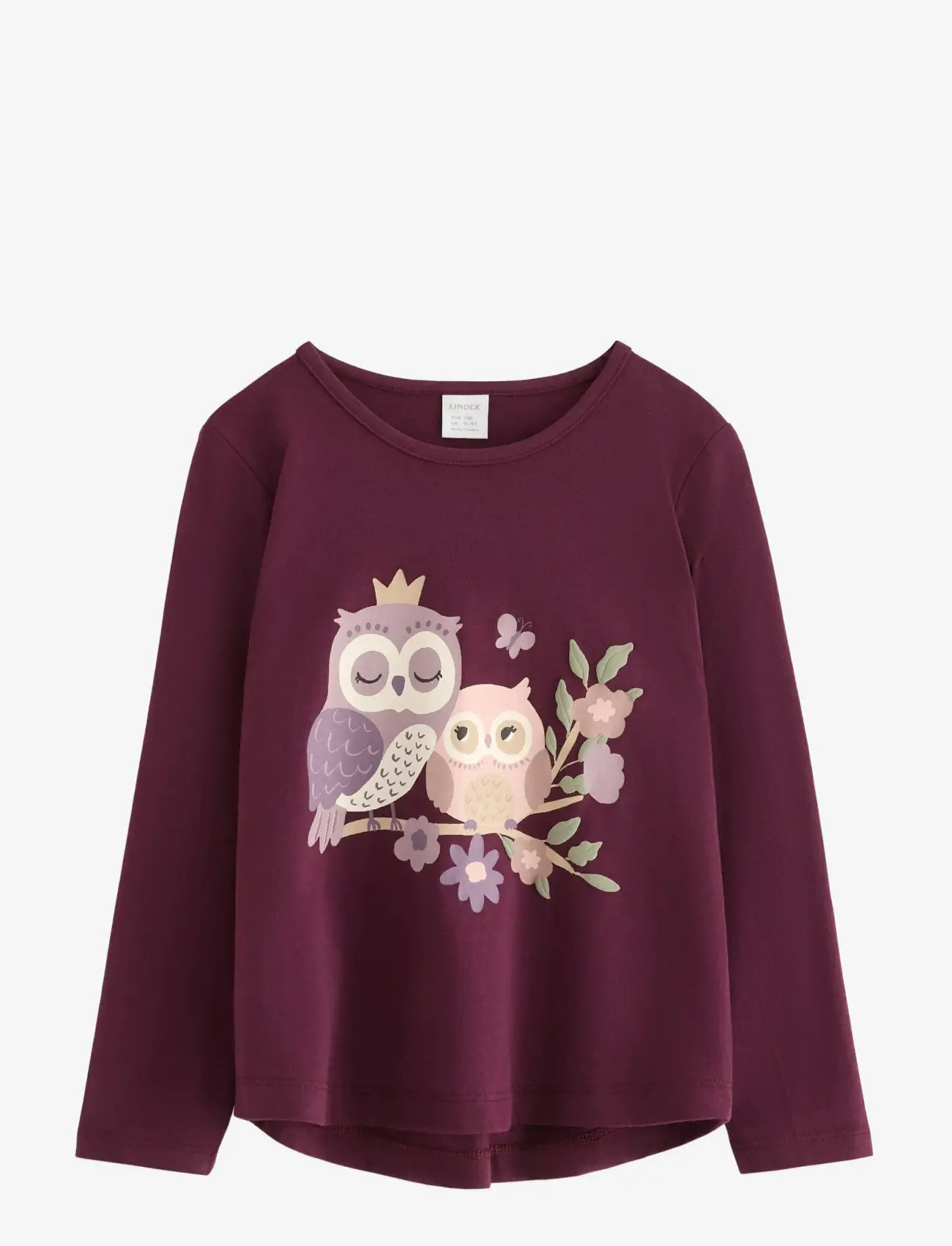 Lindex - Long-sleeved top - dark lilac - 1