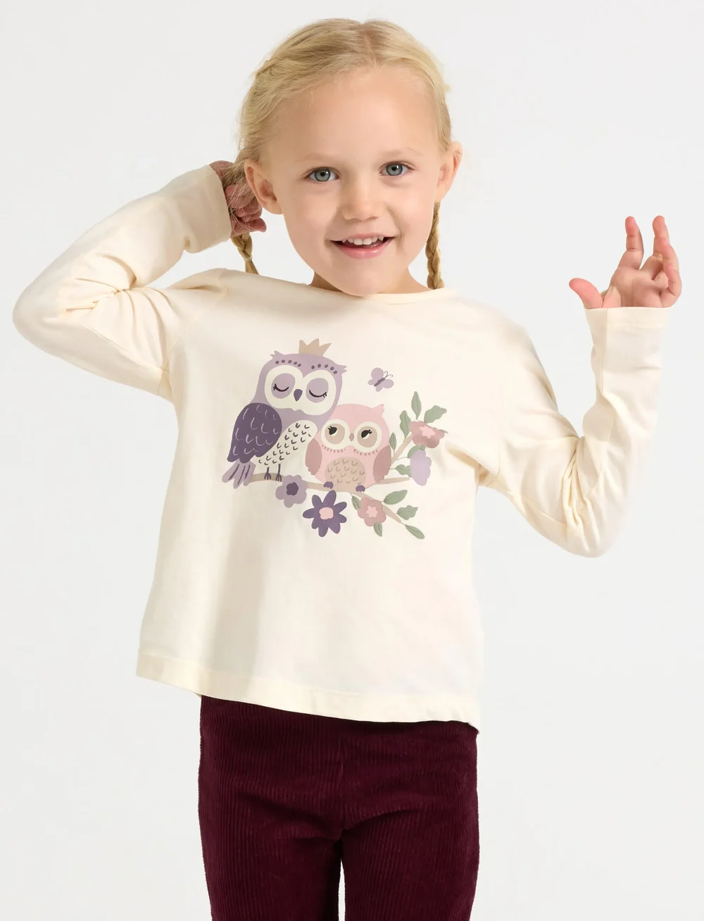 Lindex - Långärmad topp - langærmede t-shirts - white - 0