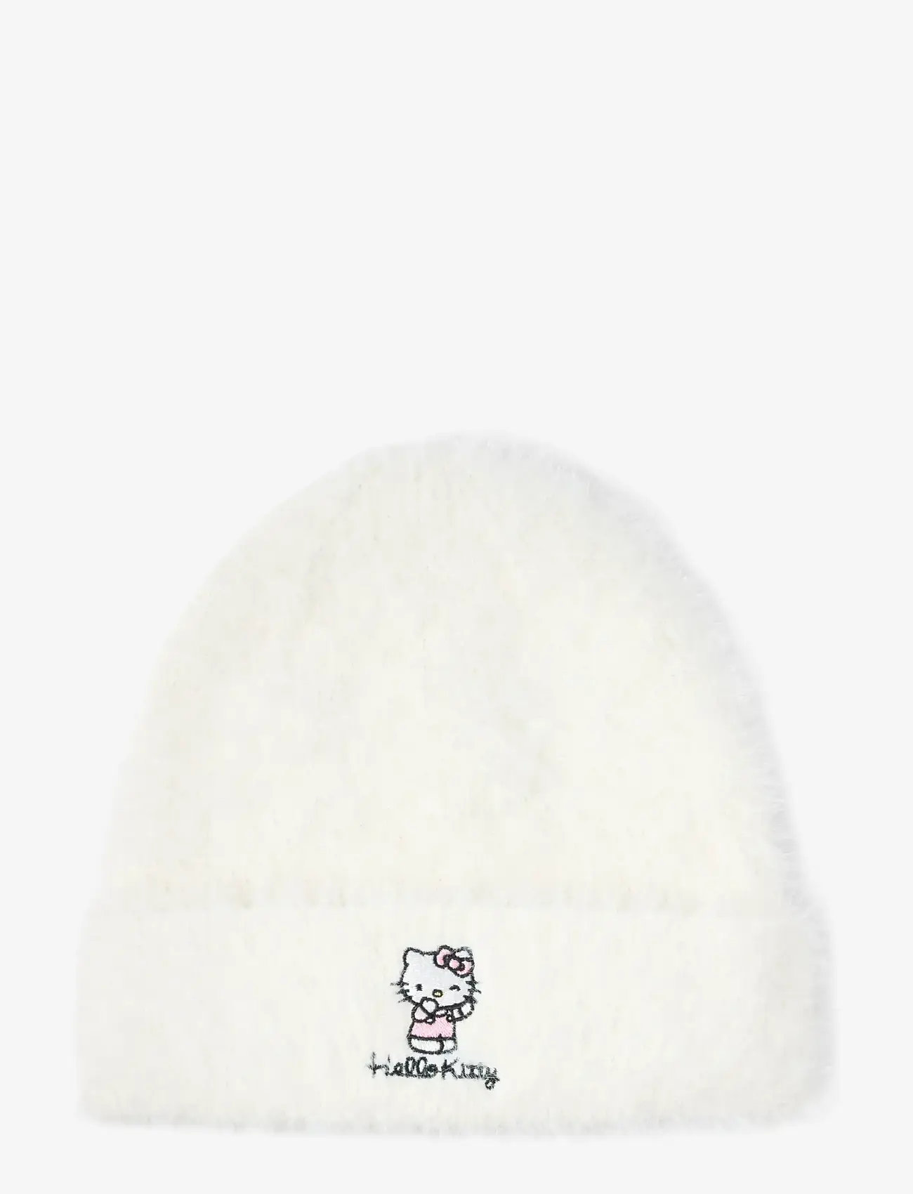 Lindex - Beanie Knitted Hello Kitty - beanies - off white - 0