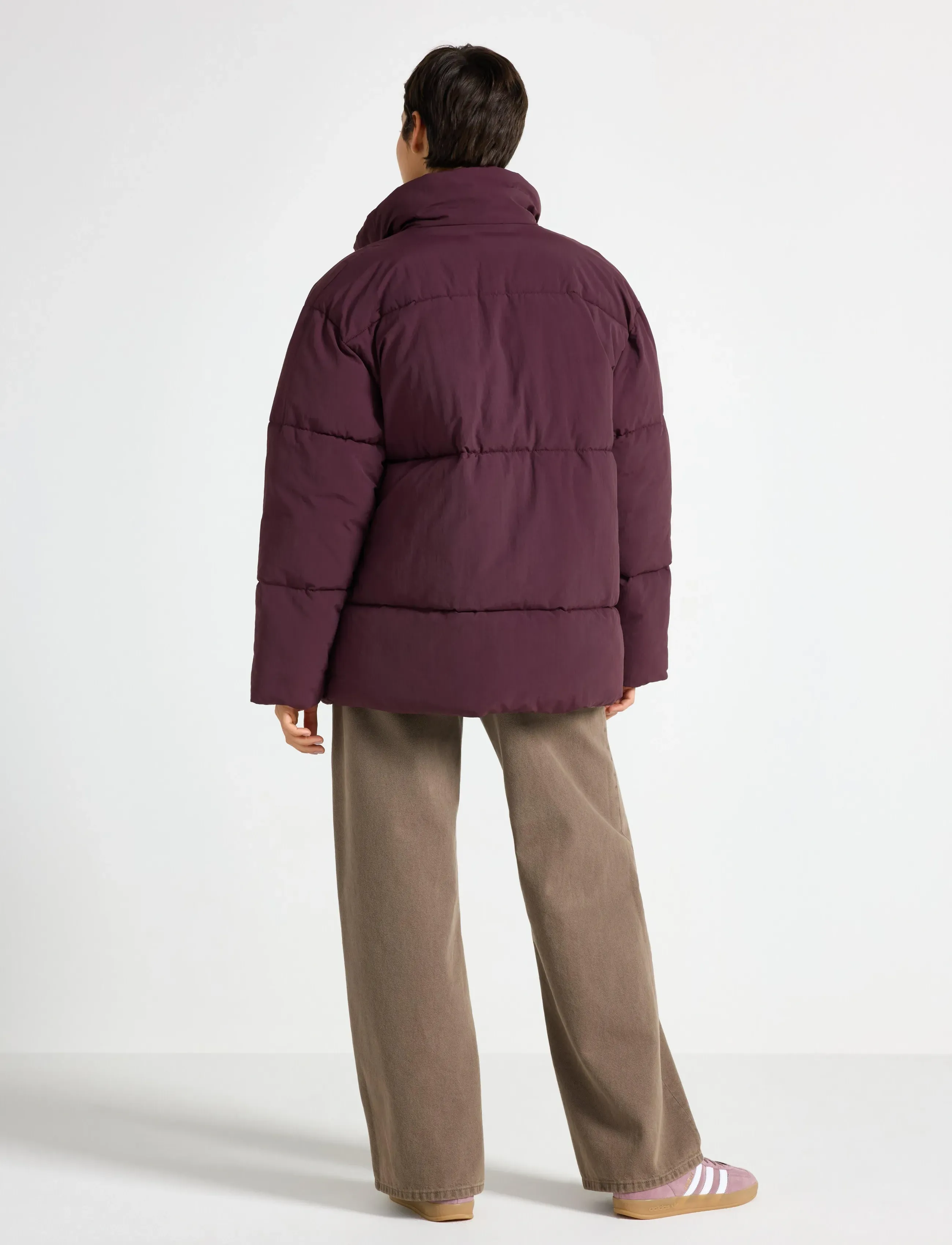 Lindex - Jacket Jina - Üleriided - dark dusty red - 3