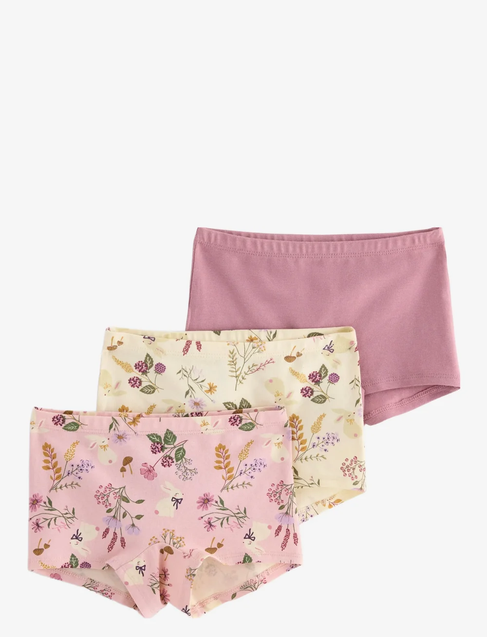 Lindex - 3-pakning boksertruse - panties - white - 0