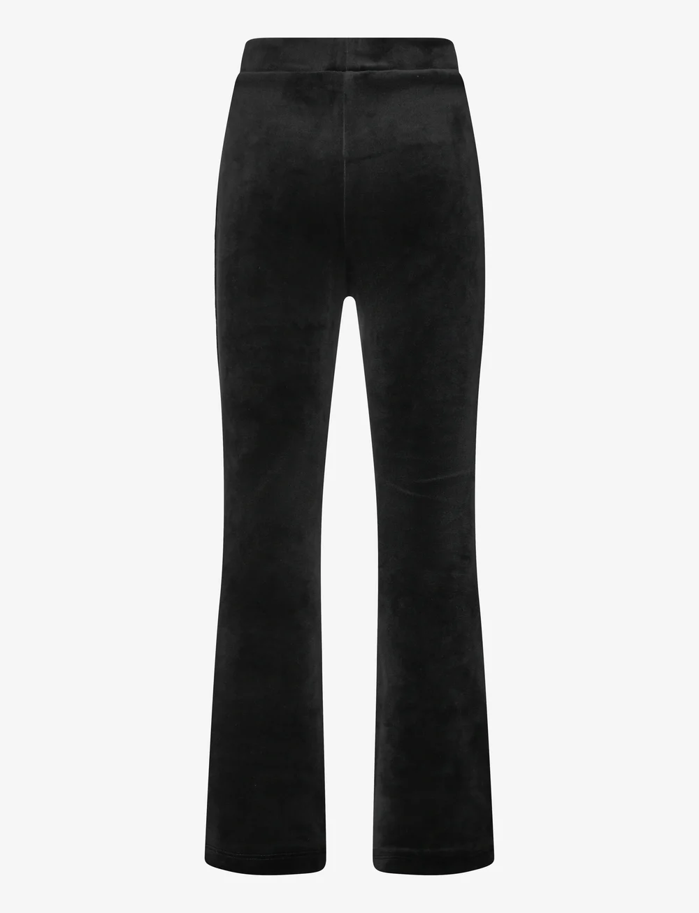 Lindex - Trousers flare velour holiday - jogginghosen - black - 2