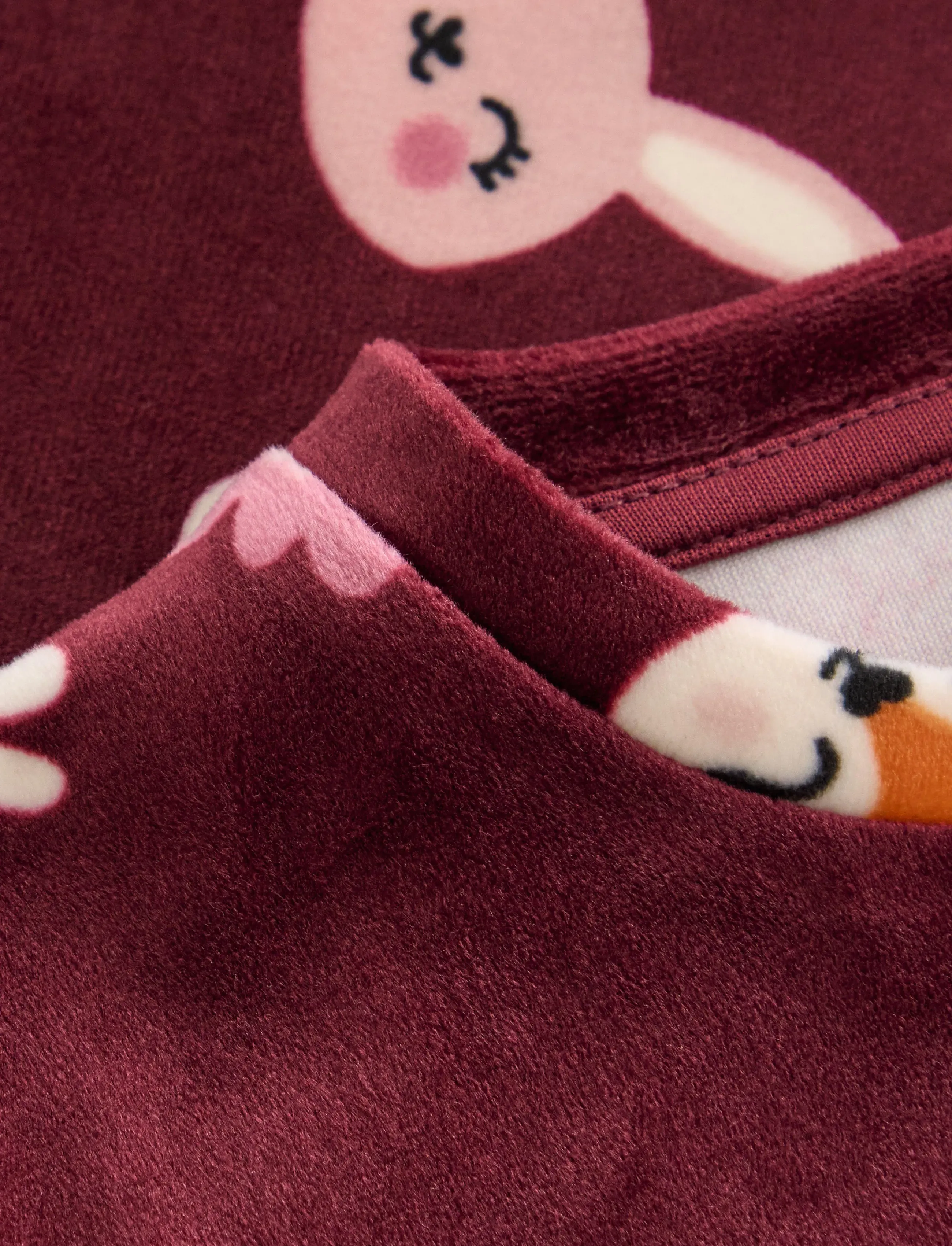 Lindex - Tunika i velour - pikkade varrukatega vabaaja kleidid - dk dusty red - 5