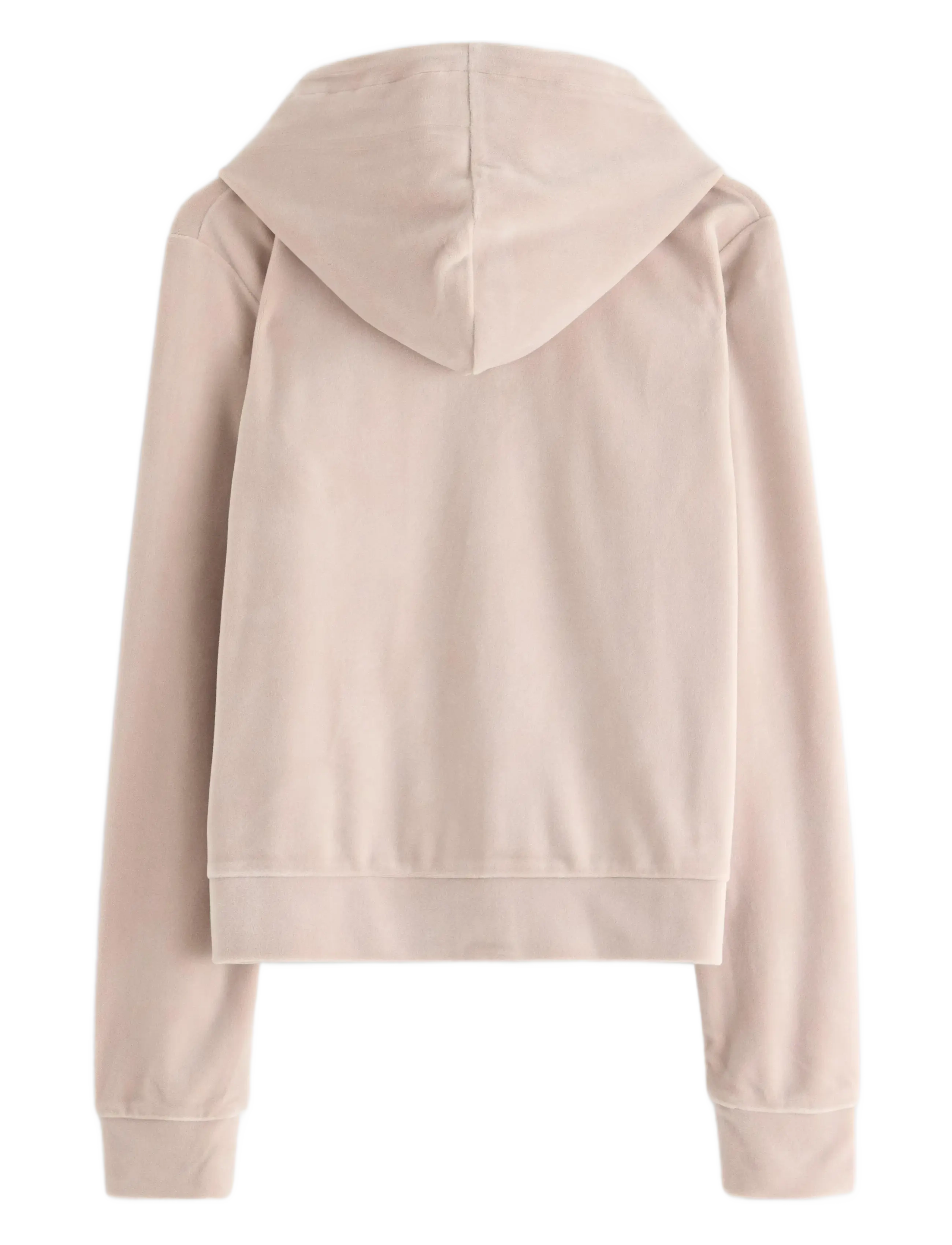 Lindex - Hettegenser i velur - hættetrøjer - light grey - 2