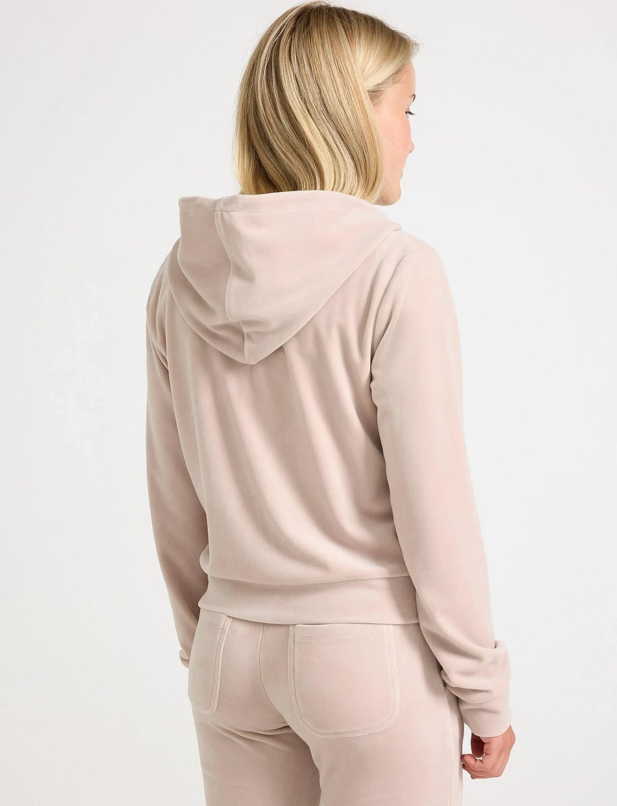 Lindex - Hettegenser i velur - huvtröjor - light grey - 3