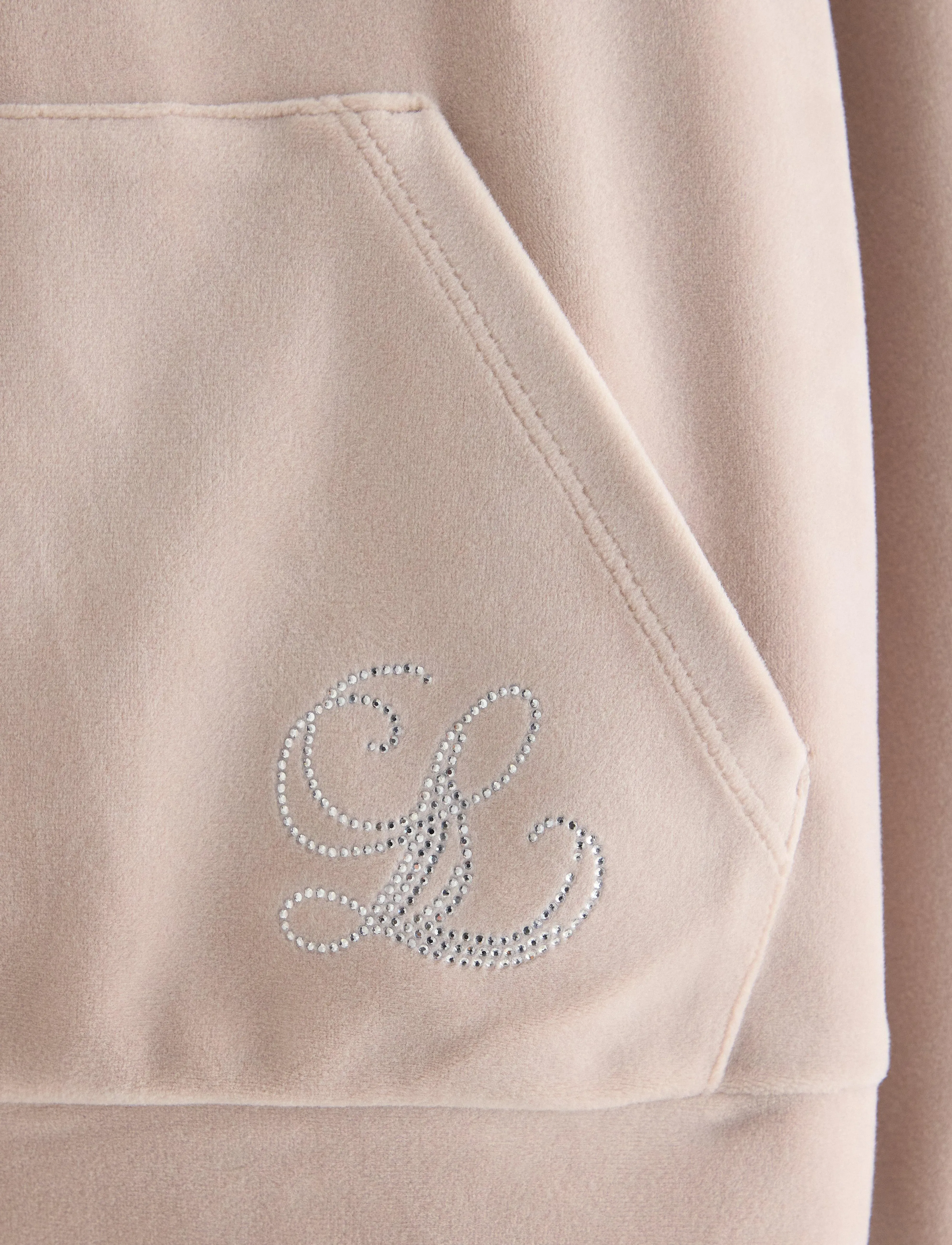 Lindex - Hettegenser i velur - hættetrøjer - light grey - 5