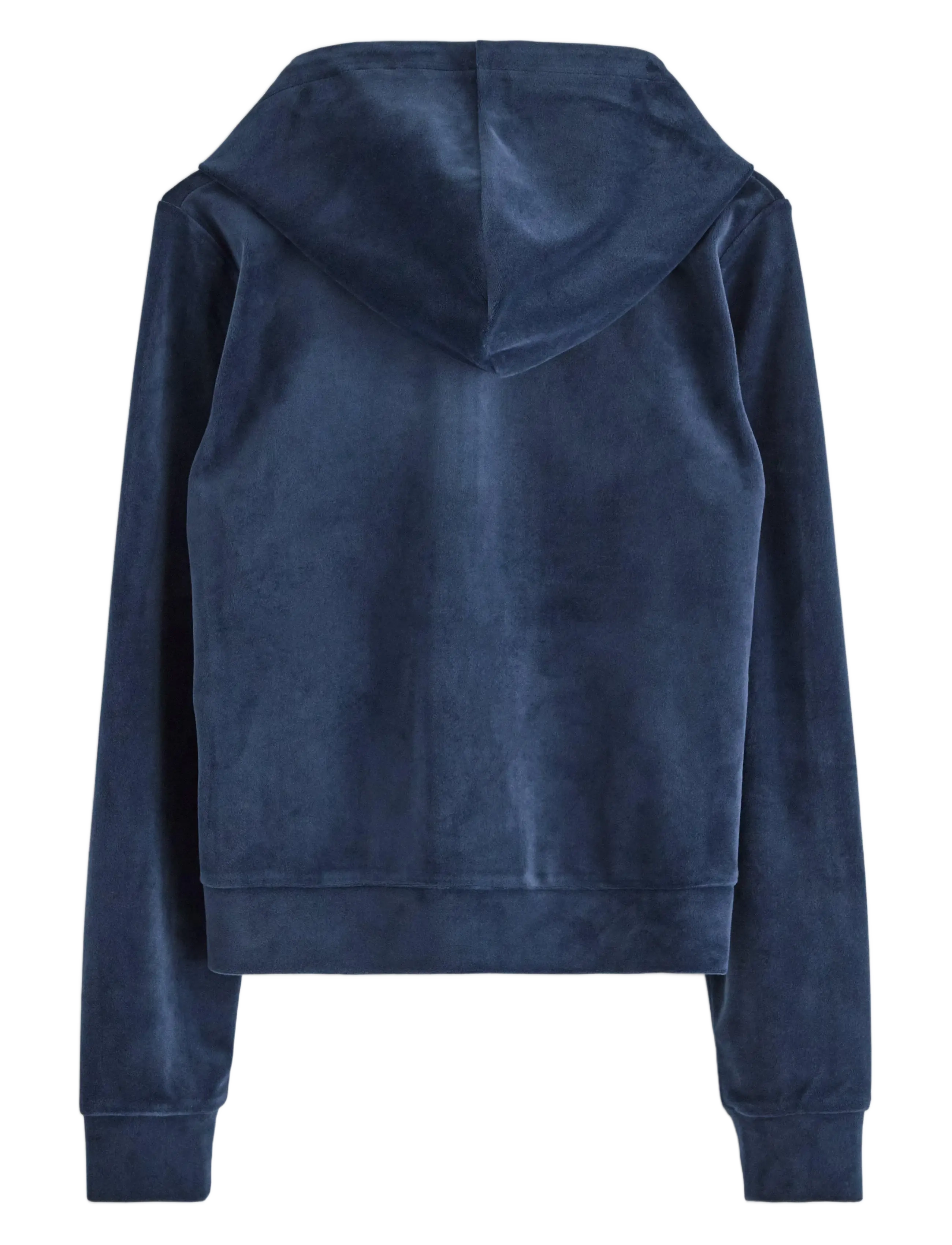 Lindex - Hettegenser i velur - hættetrøjer - navy - 2