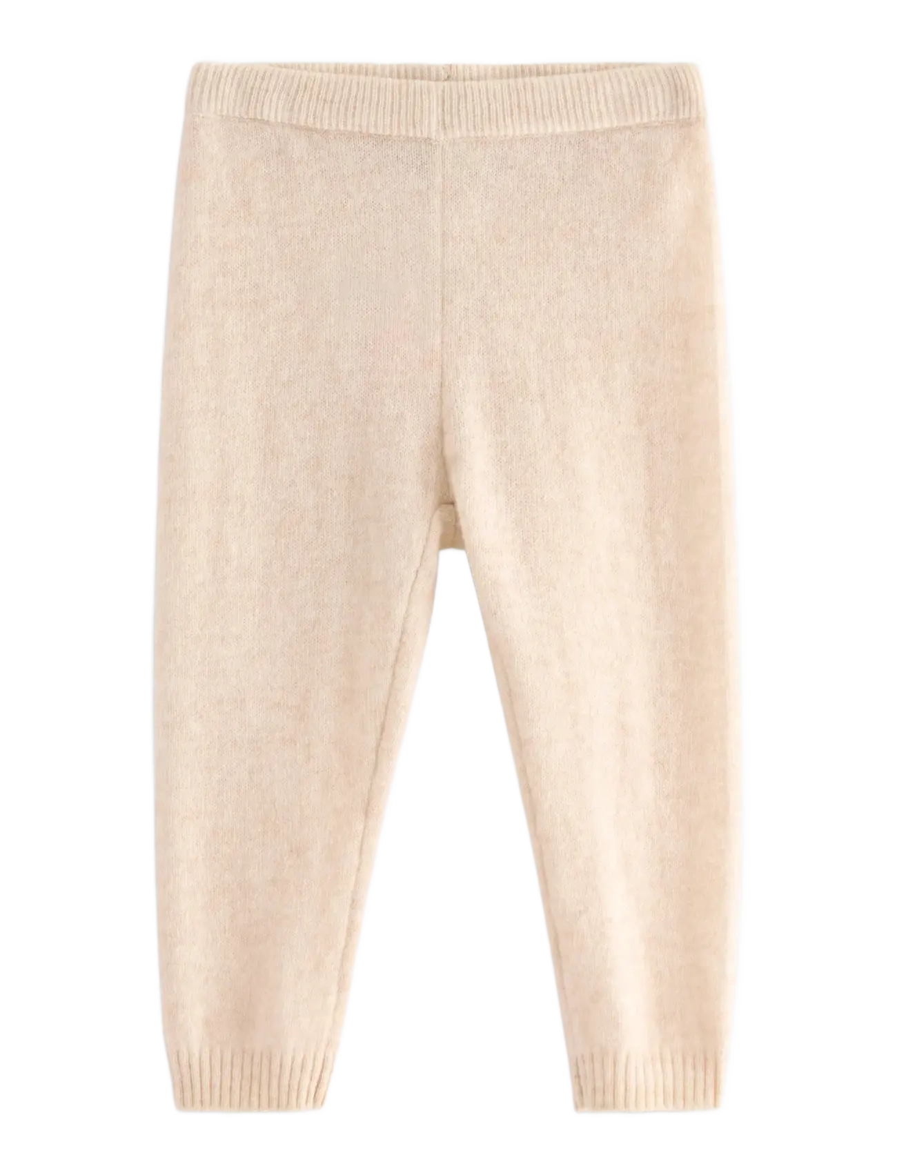Lindex Leggings I Merinoull, 68, Beige, Underdele > Leggings, Børn