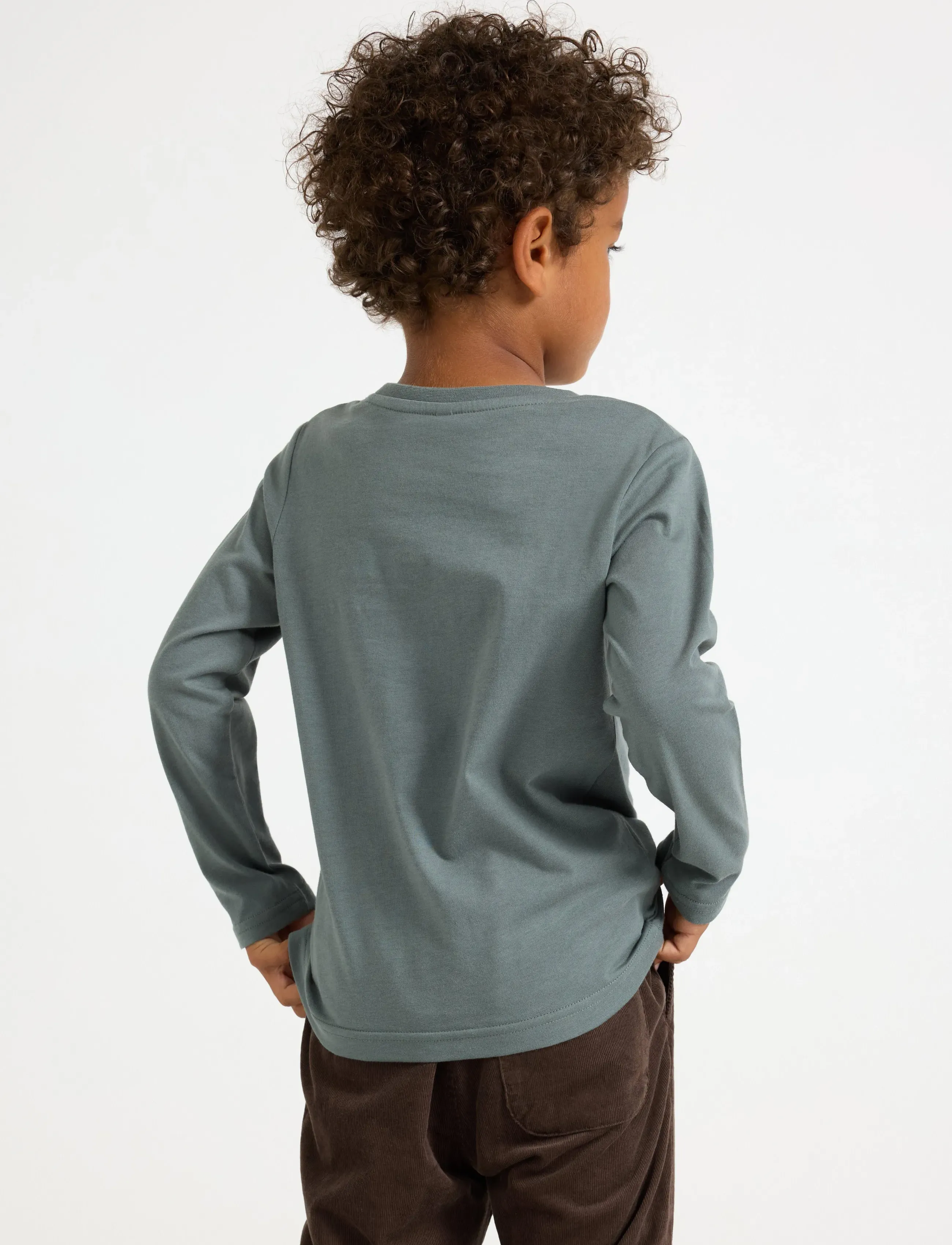 Lindex - Minecraft top - t-shirts - dusty green - 3