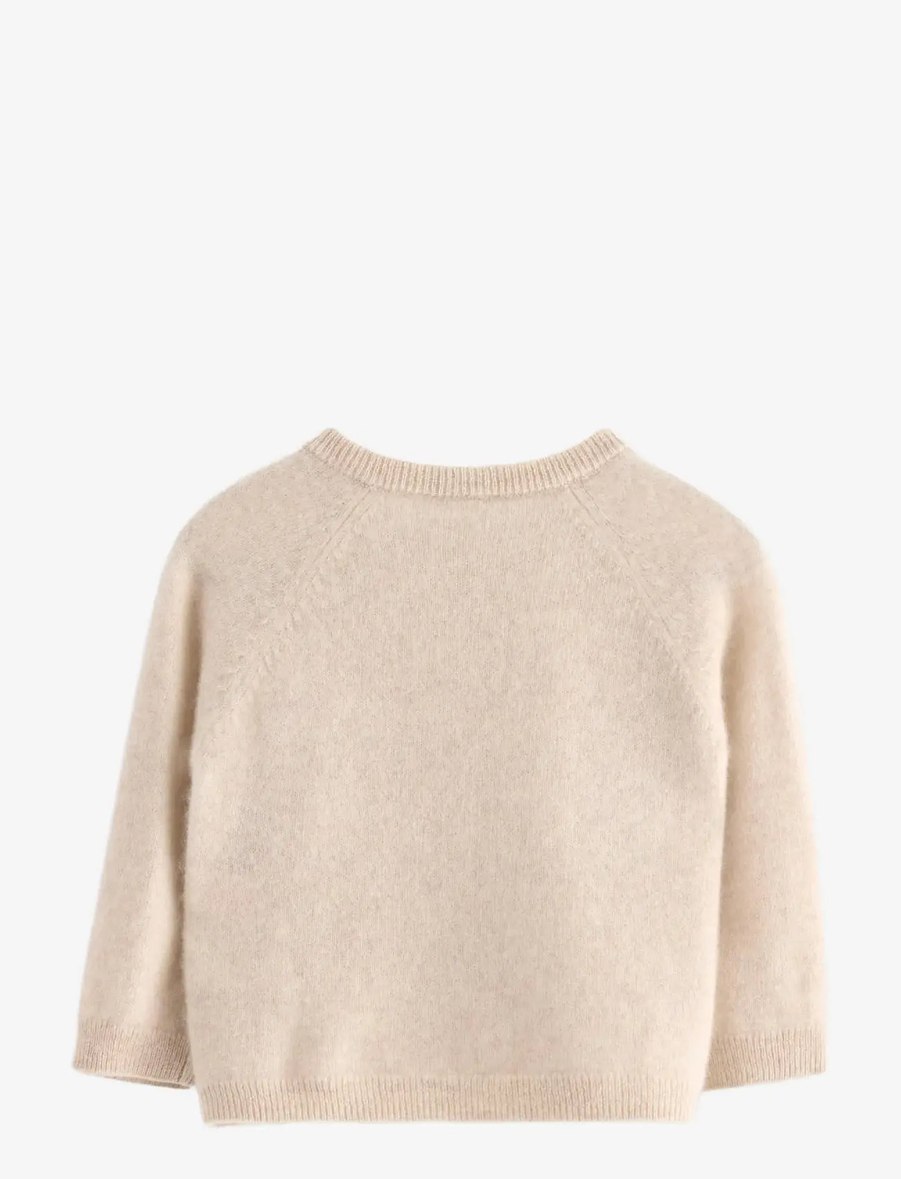 Lindex - Cardigan i kashmir - beige melange - 1