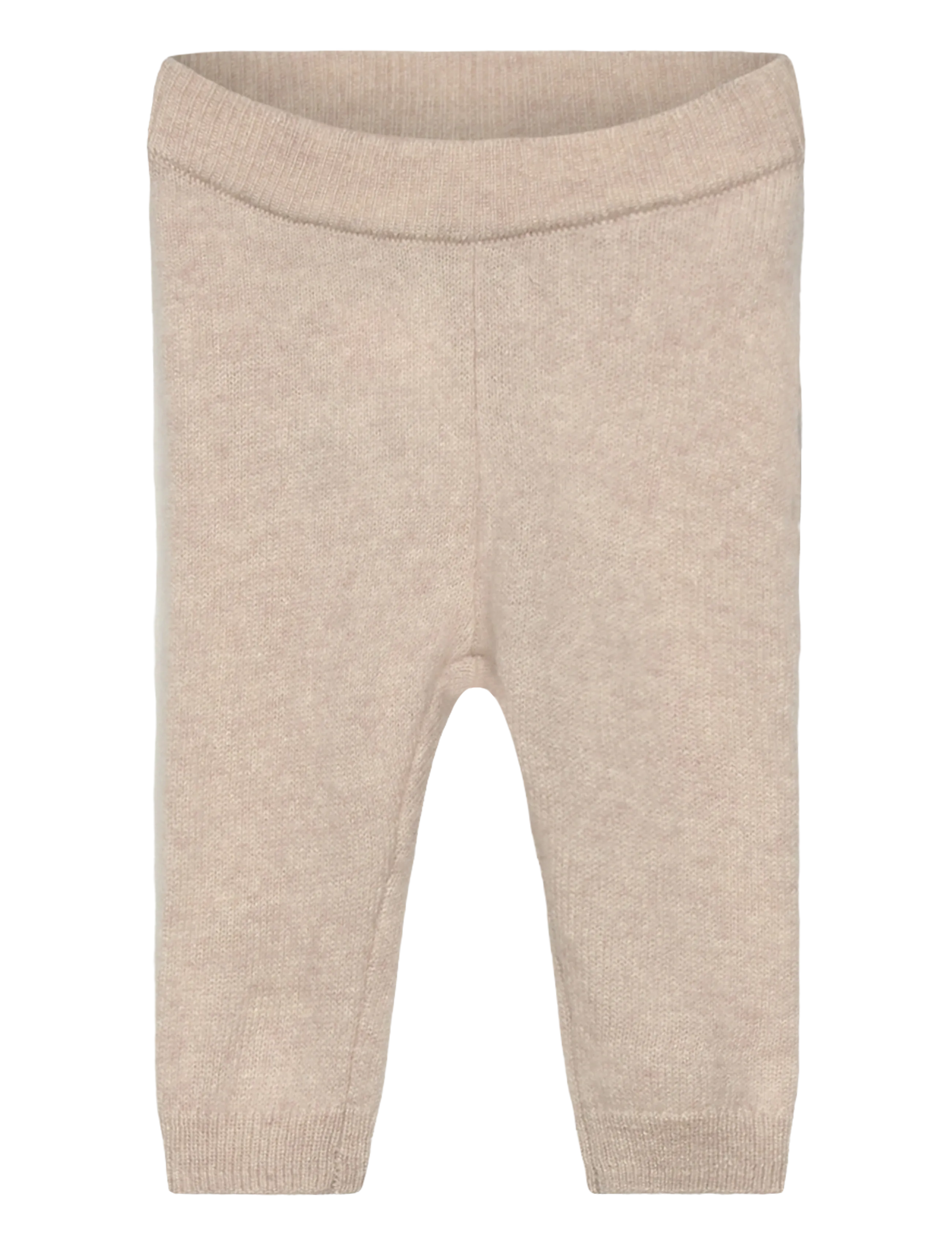 Leggings i kashmir - BEIGE MELANGE