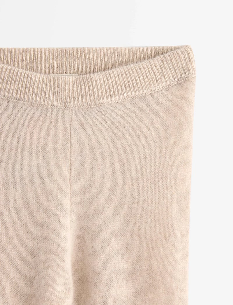 Lindex - Leggings i kashmir - retuusid - beige melange - 2