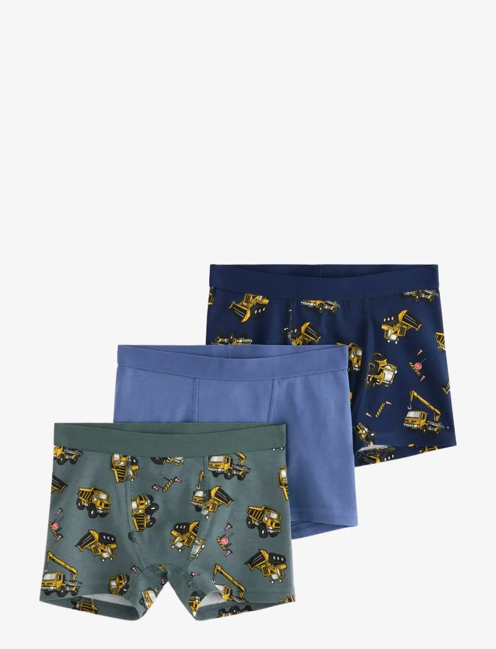 Lindex - Boxer 3 pack Work vehicles - pesu - dark blue - 0