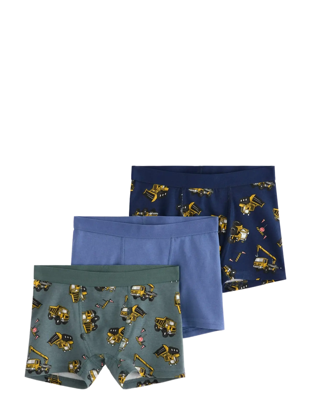 Lindex Boxer 3 pack Work vehicles - Unterwäsche - DARK BLUE / multi