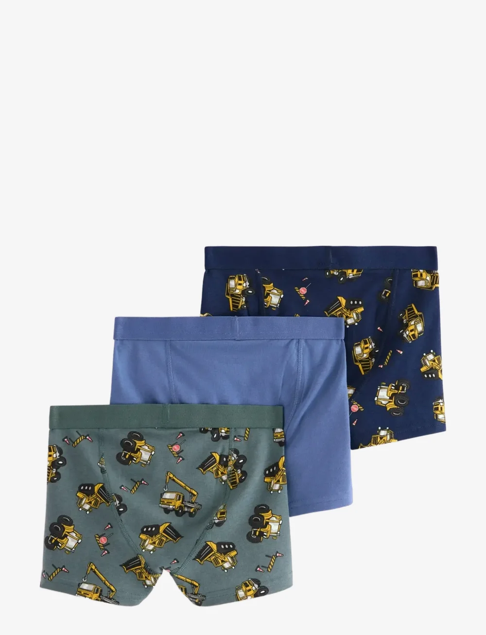 Lindex - Boxer 3 pack Work vehicles - pesu - dark blue - 1