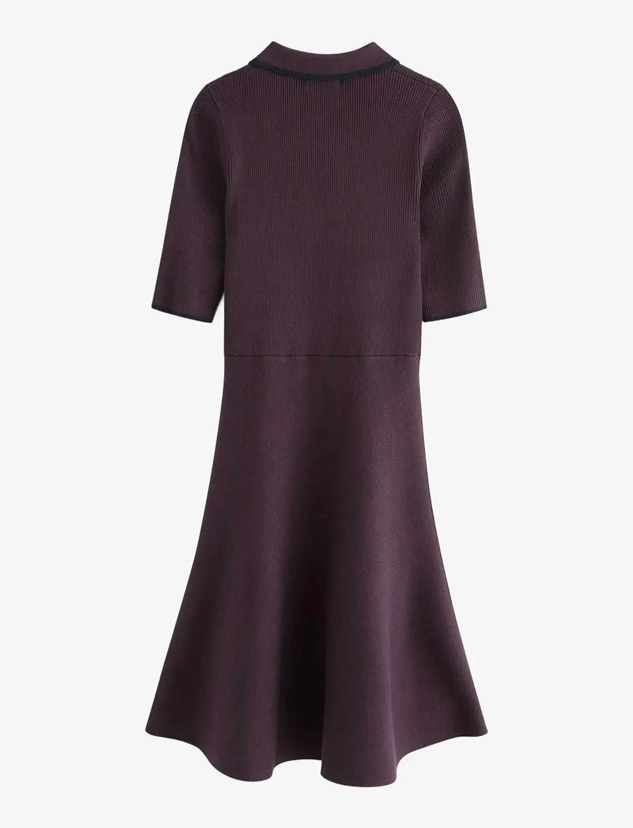 Lindex - Dress Iris - kootud kleidid - dark dusty lilac - 1