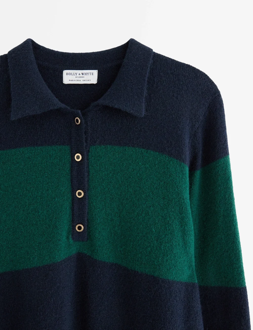 Lindex - Finstickad miniklänning - strikkjoler - dark green - 5